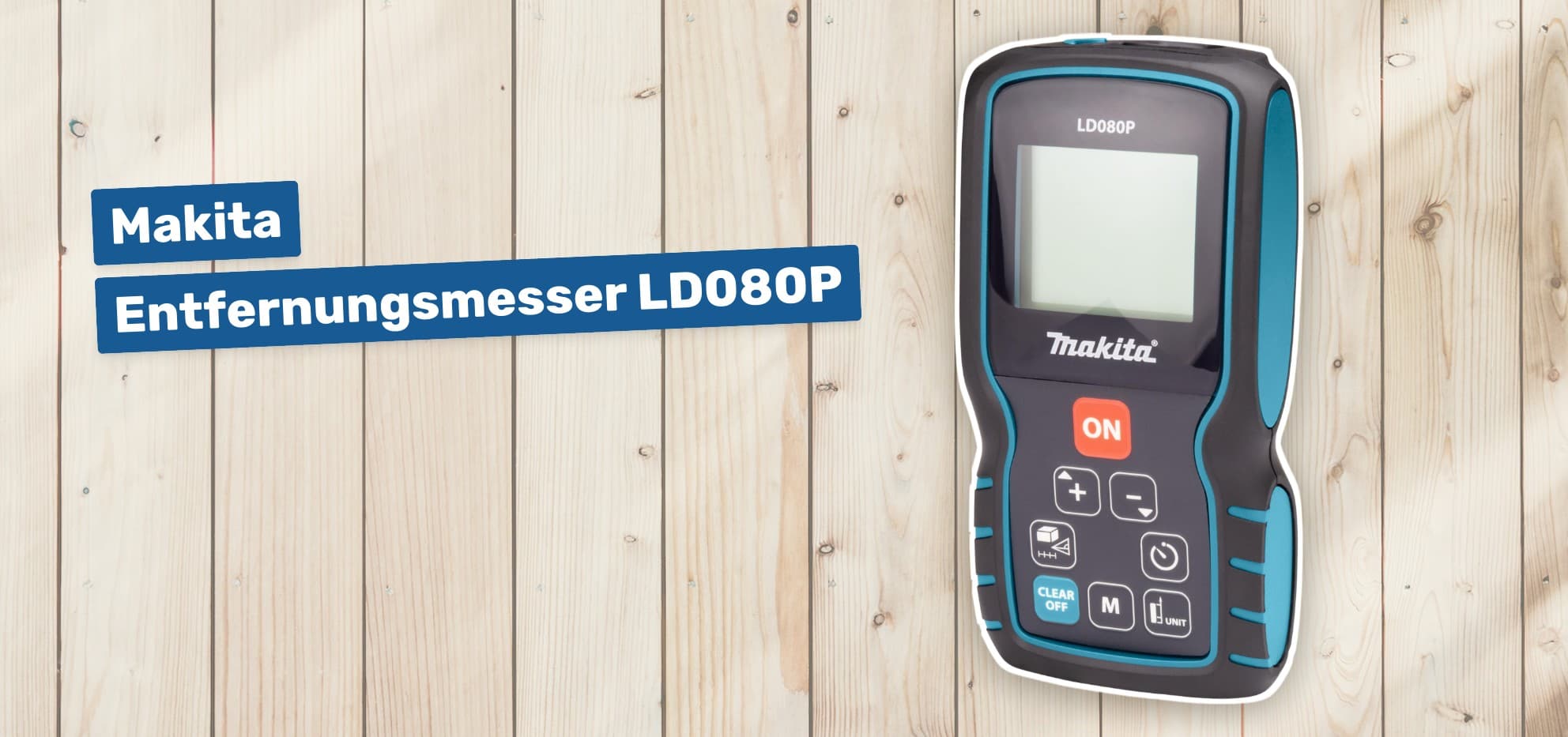 Makita Entfernungsmesser LD080P