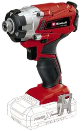 Einhell Akku-Schlagschrauber TE-CI 18/1 Li-Solo Power X-Change