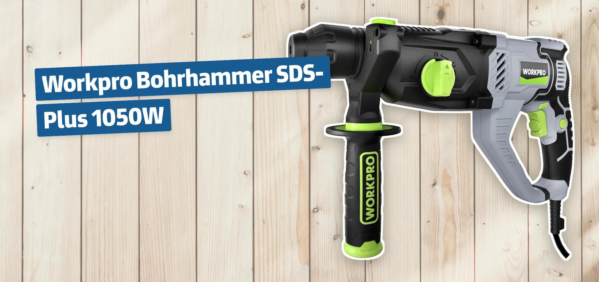 Workpro Bohrhammer SDS-Plus 1050W