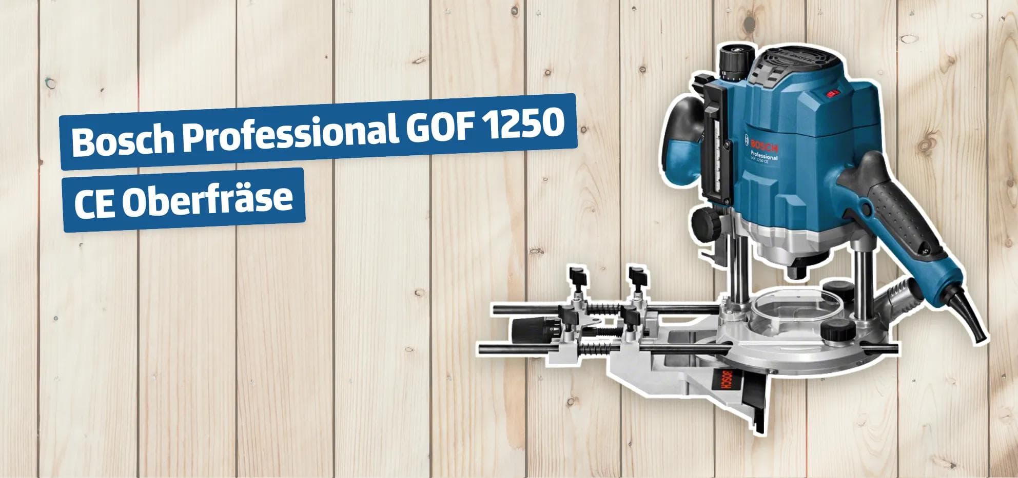 Bosch Professional GOF 1250 CE Oberfräse