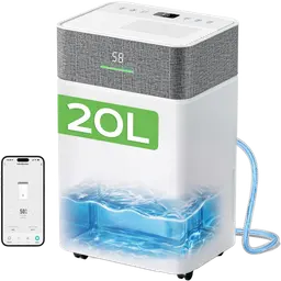 Jummico Luftentfeuchter OL20-BD068FF 20L/Tag WLAN