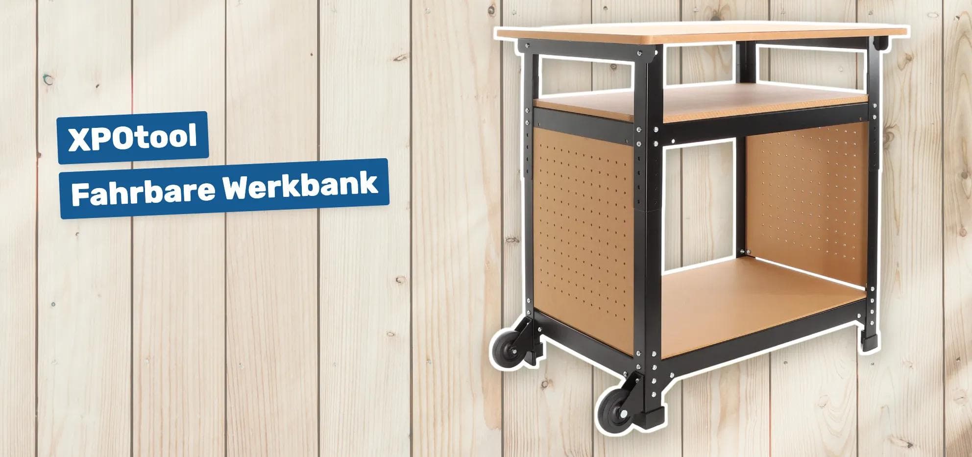 XPOtool Fahrbare Werkbank