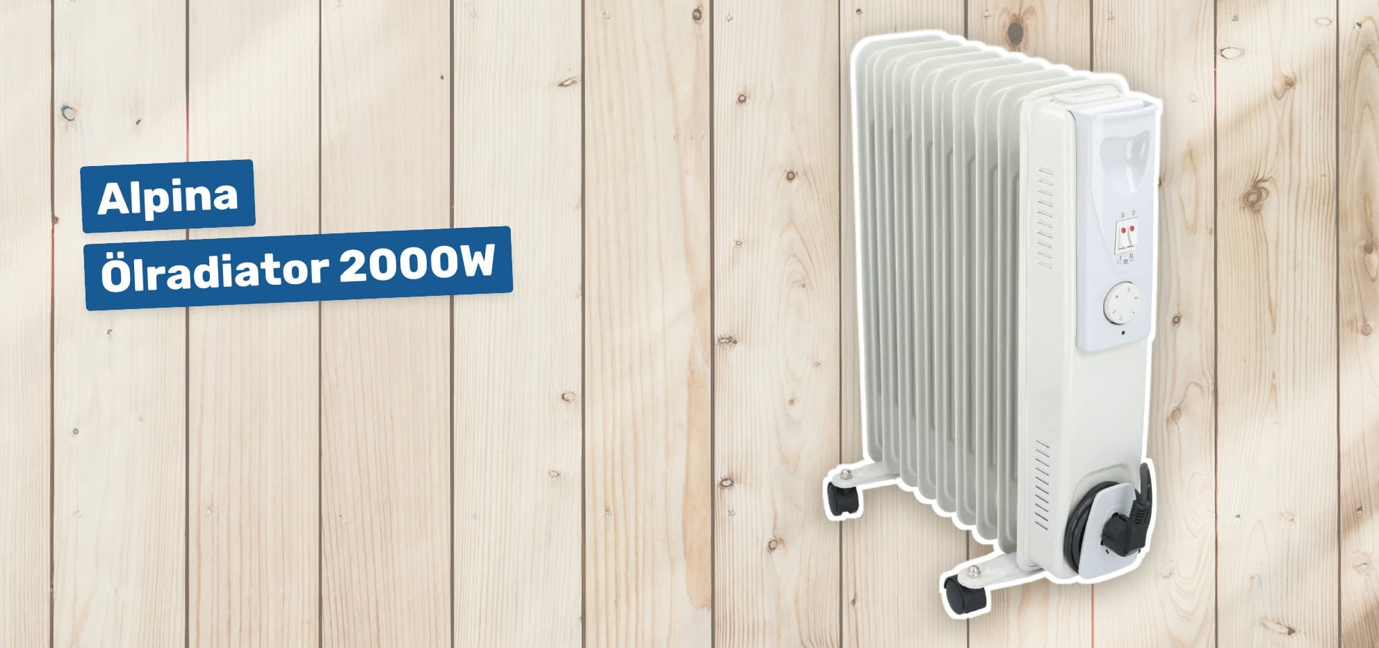 Alpina Ölradiator 2000W