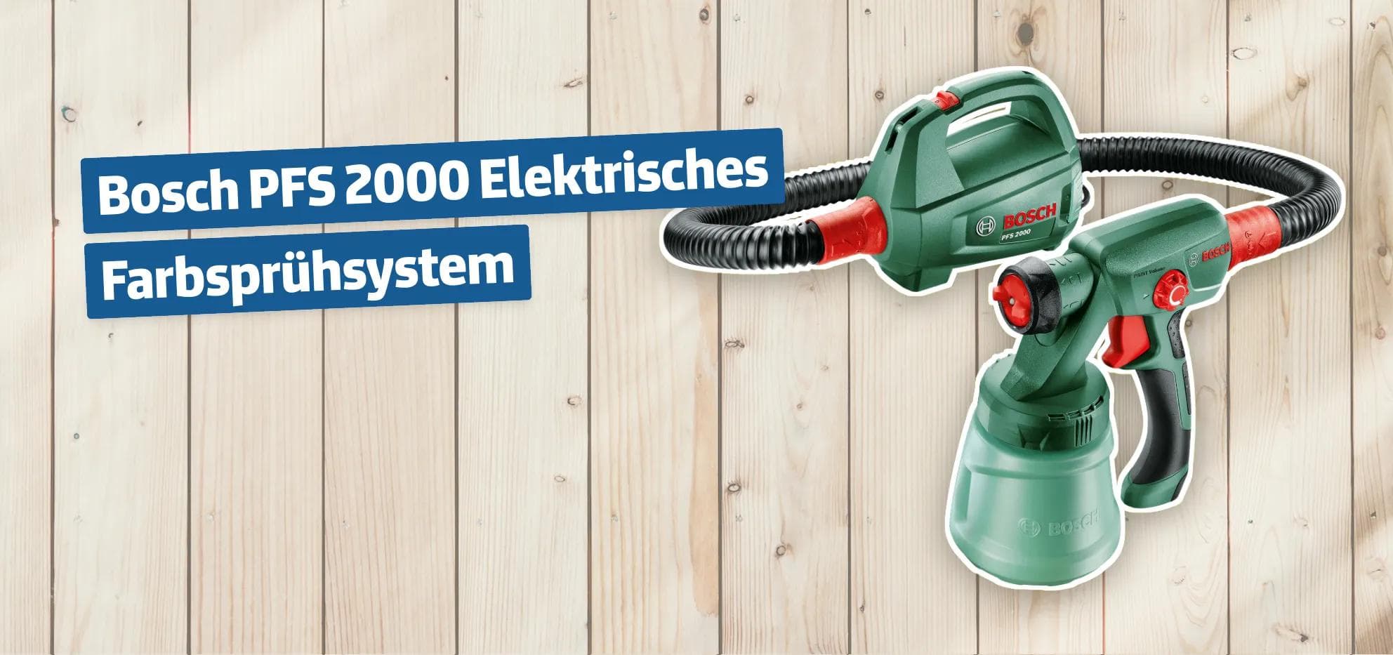 Bosch PFS 2000 Elektrisches Farbsprühsystem