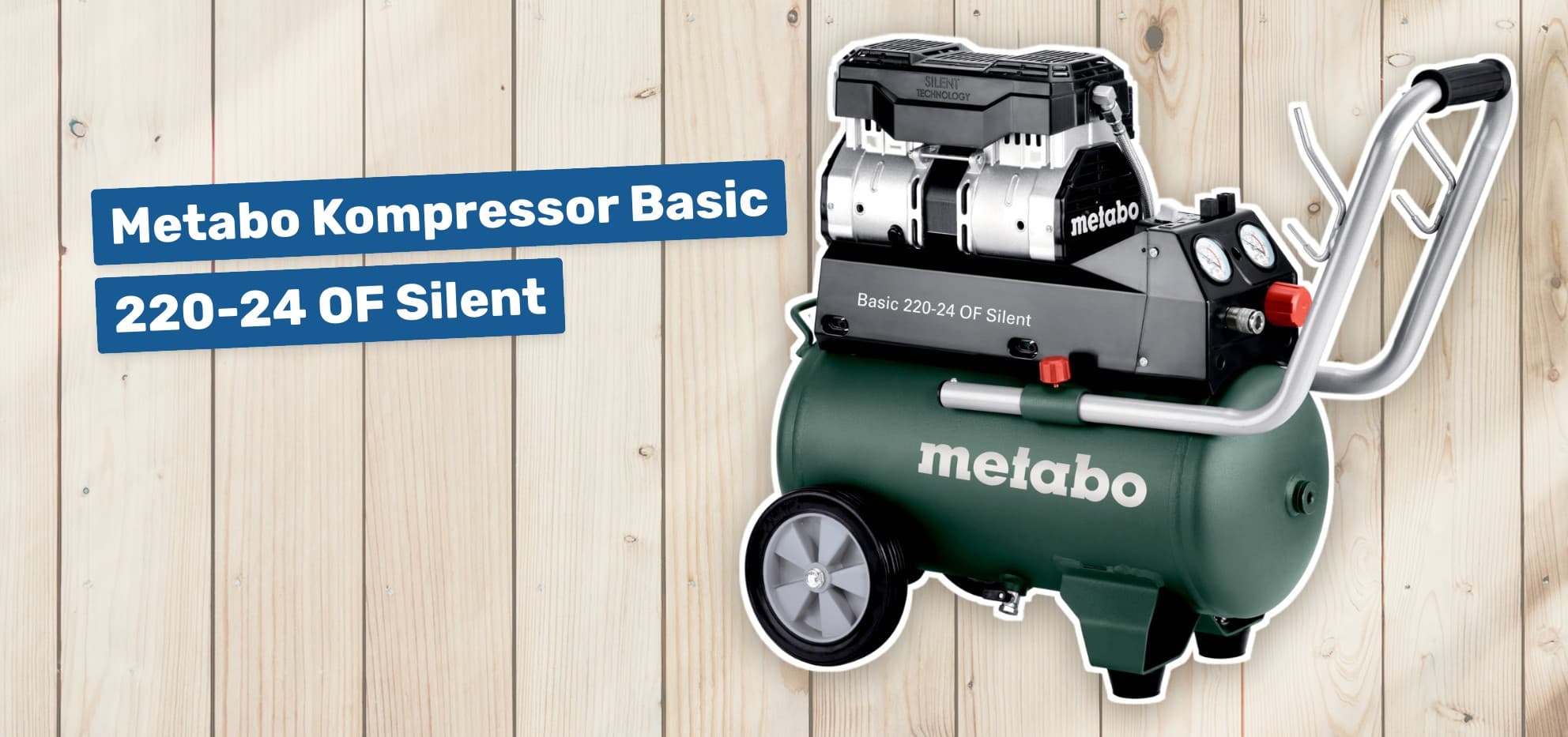 Metabo Kompressor Basic 220-24 OF Silent