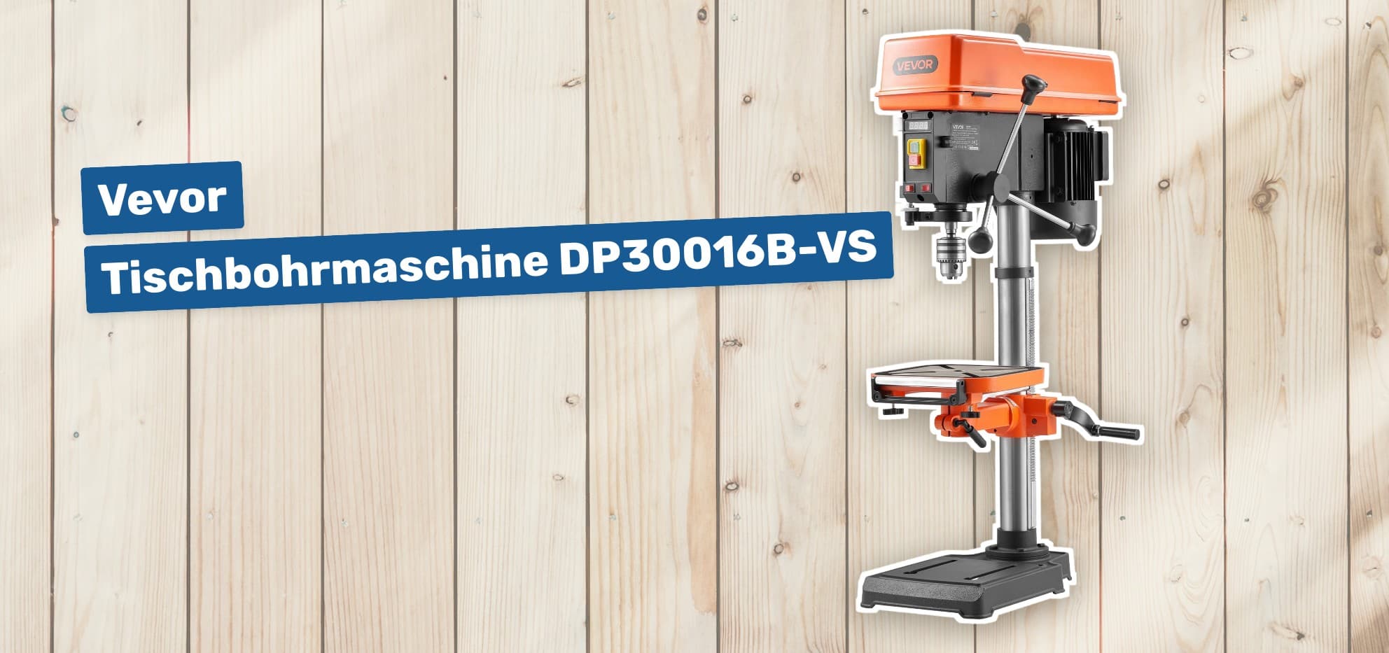 Vevor Tischbohrmaschine DP30016B-VS