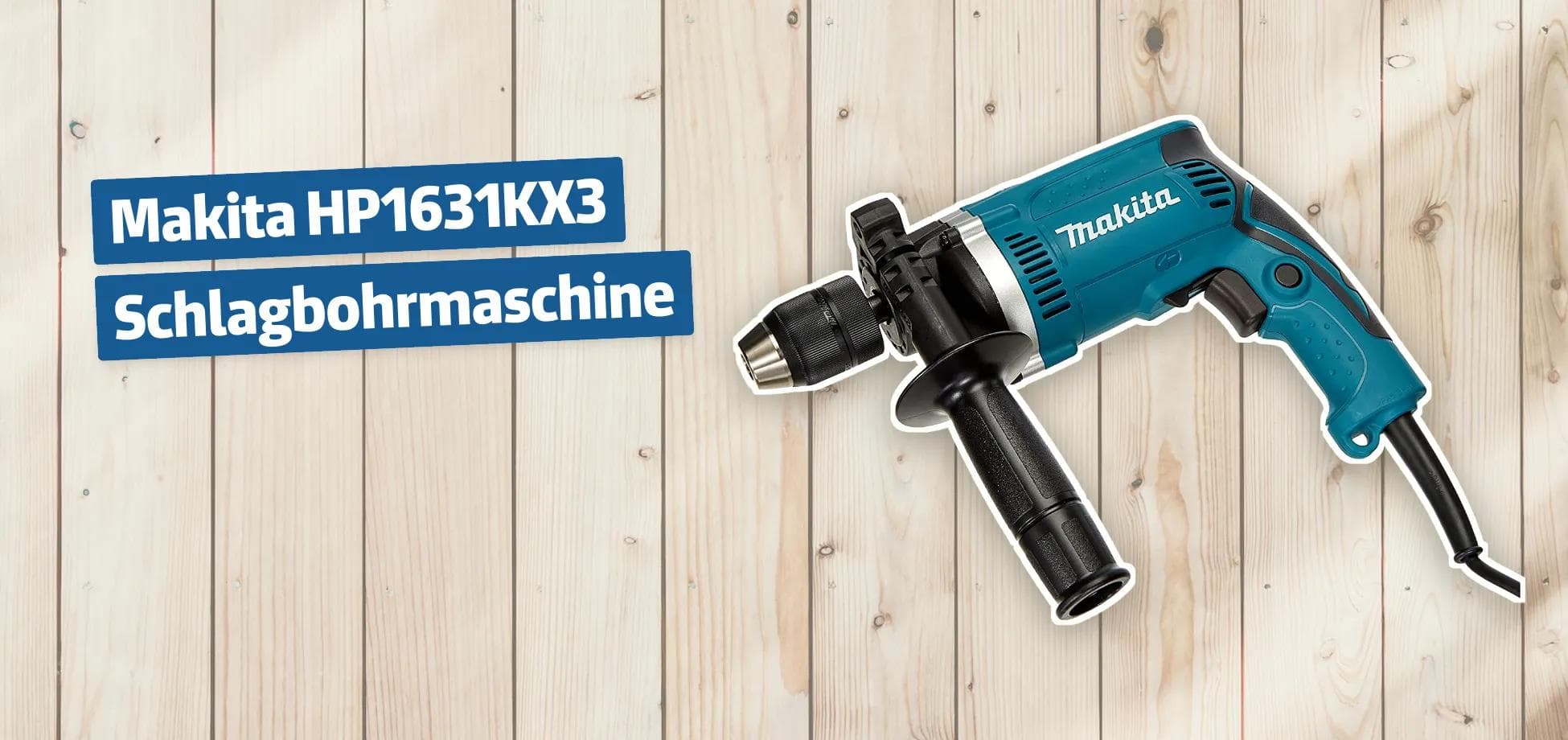 Makita HP1631KX3 Schlagbohrmaschine