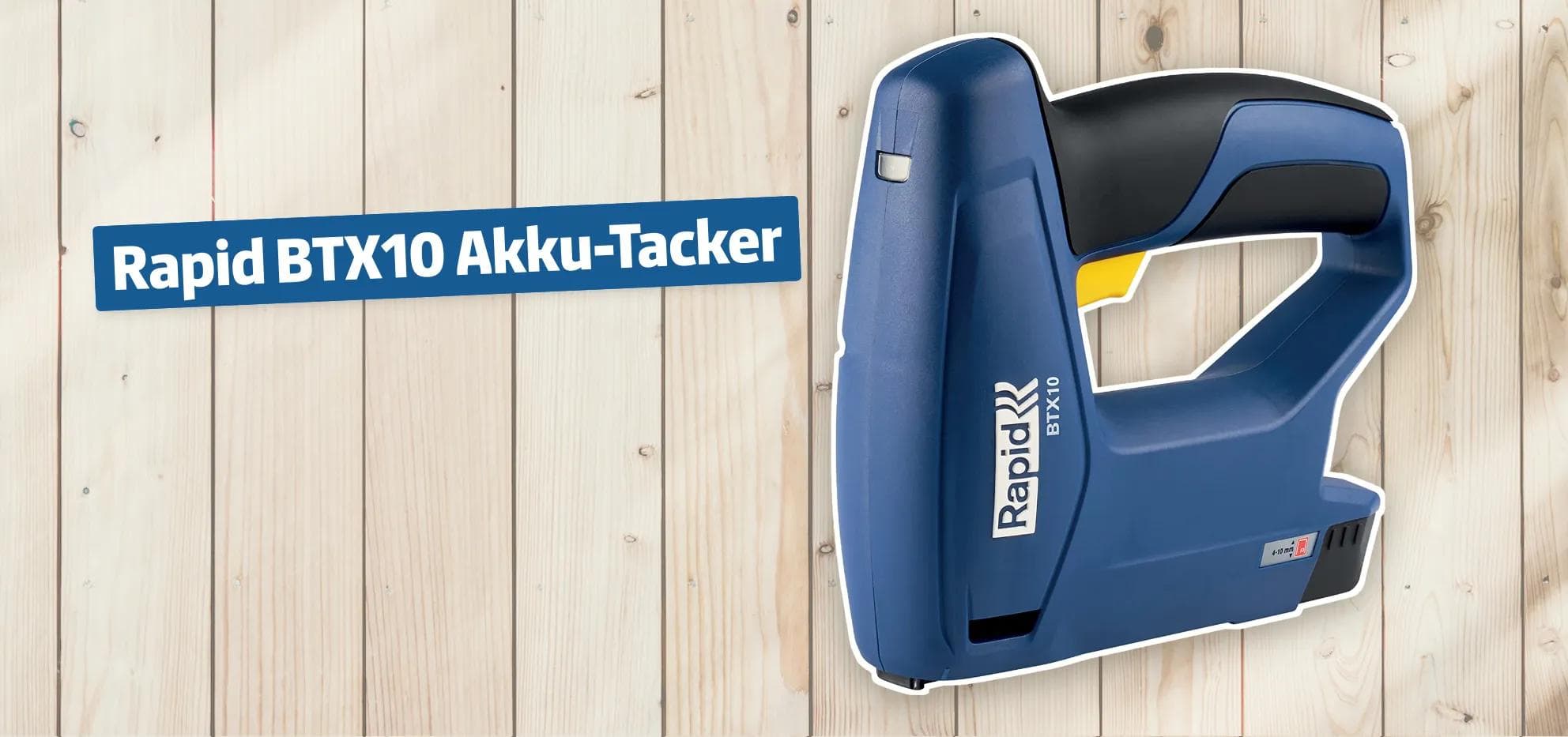 Rapid BTX10 Akku-Tacker