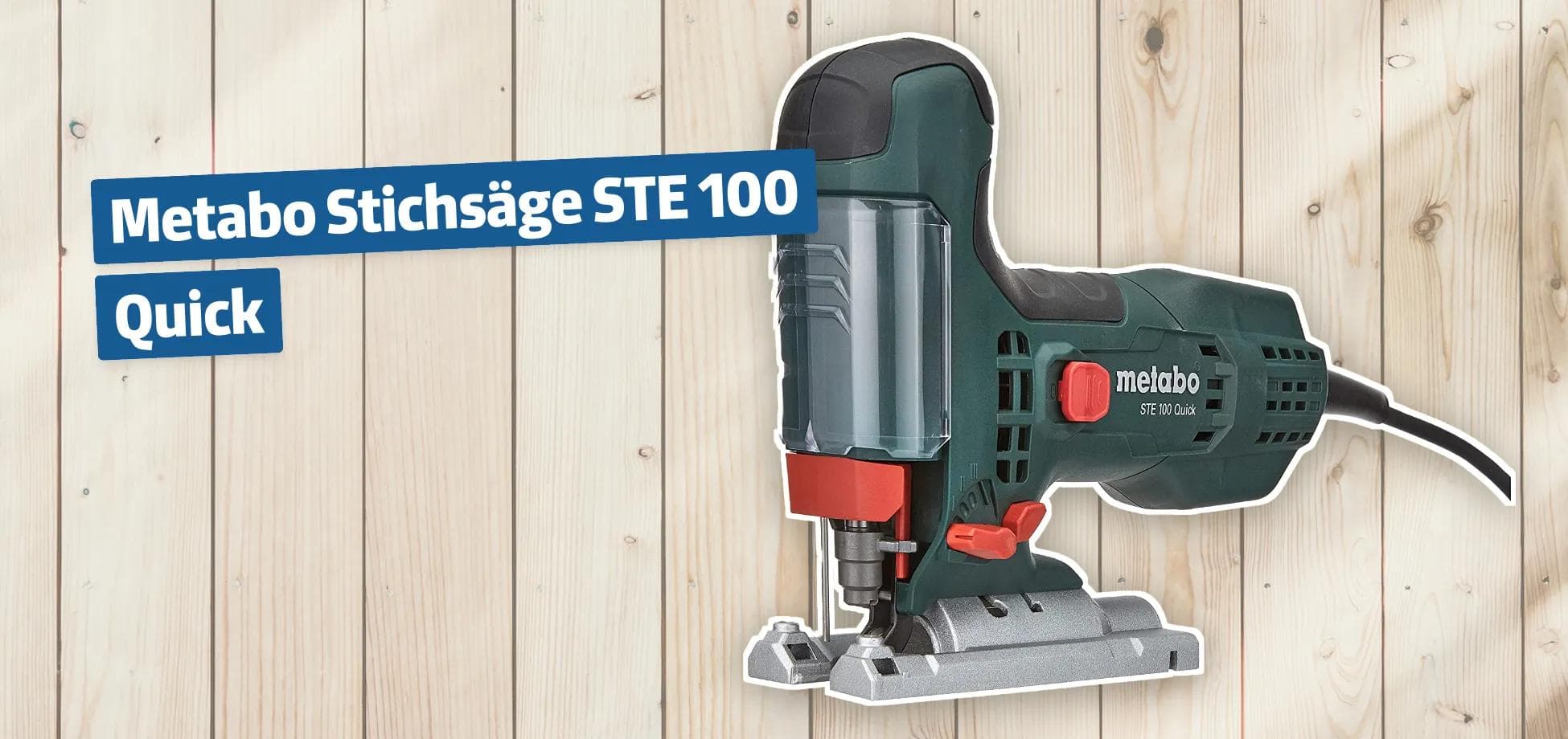 Metabo Stichsäge STE 100 Quick