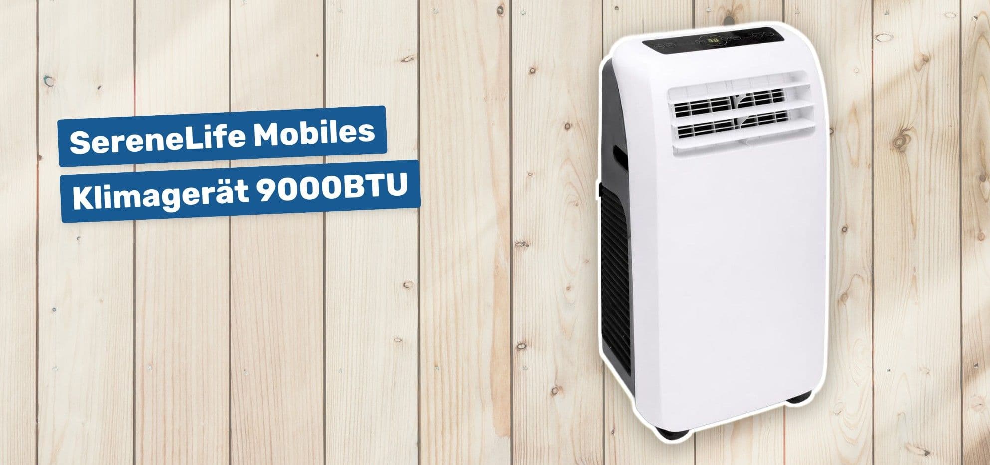 SereneLife Mobiles Klimagerät 9000BTU