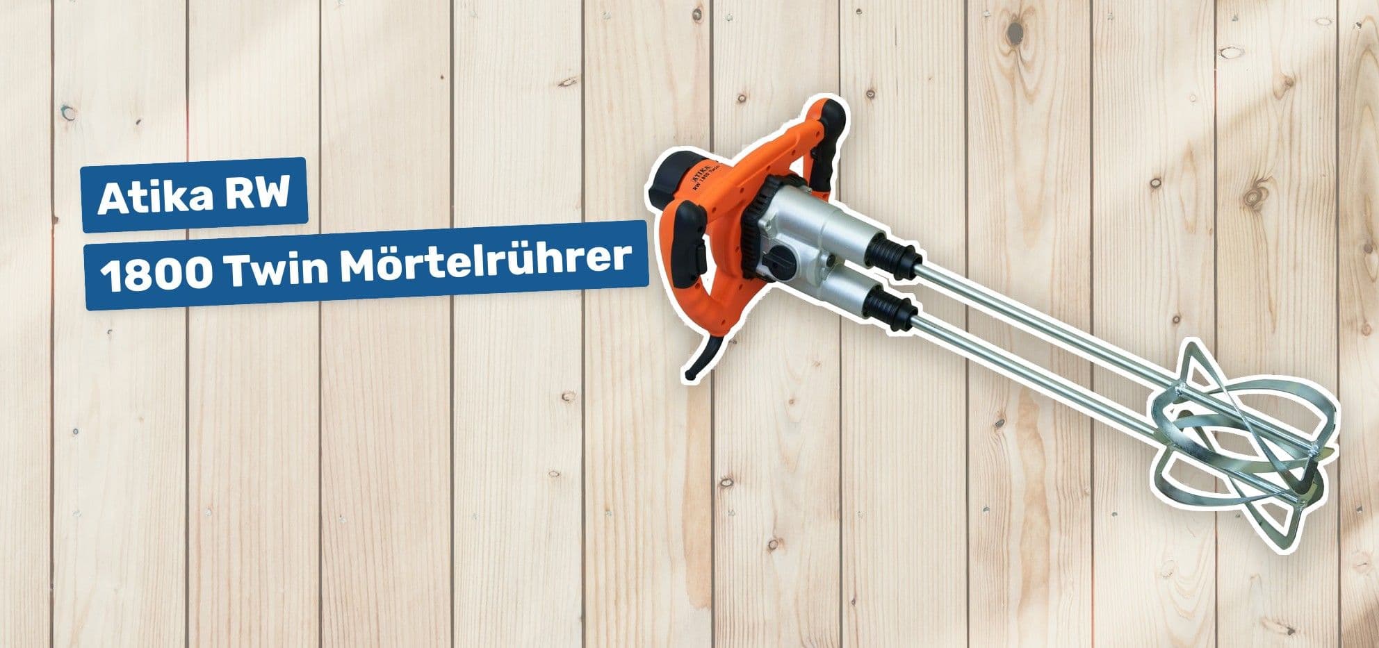 Atika RW 1800 Twin Mörtelrührer