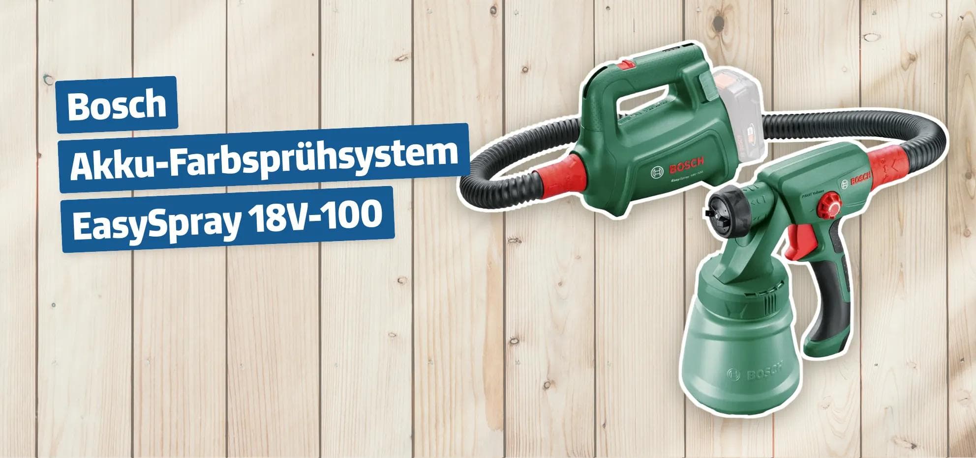Bosch Akku-Farbsprühsystem EasySpray 18V-100