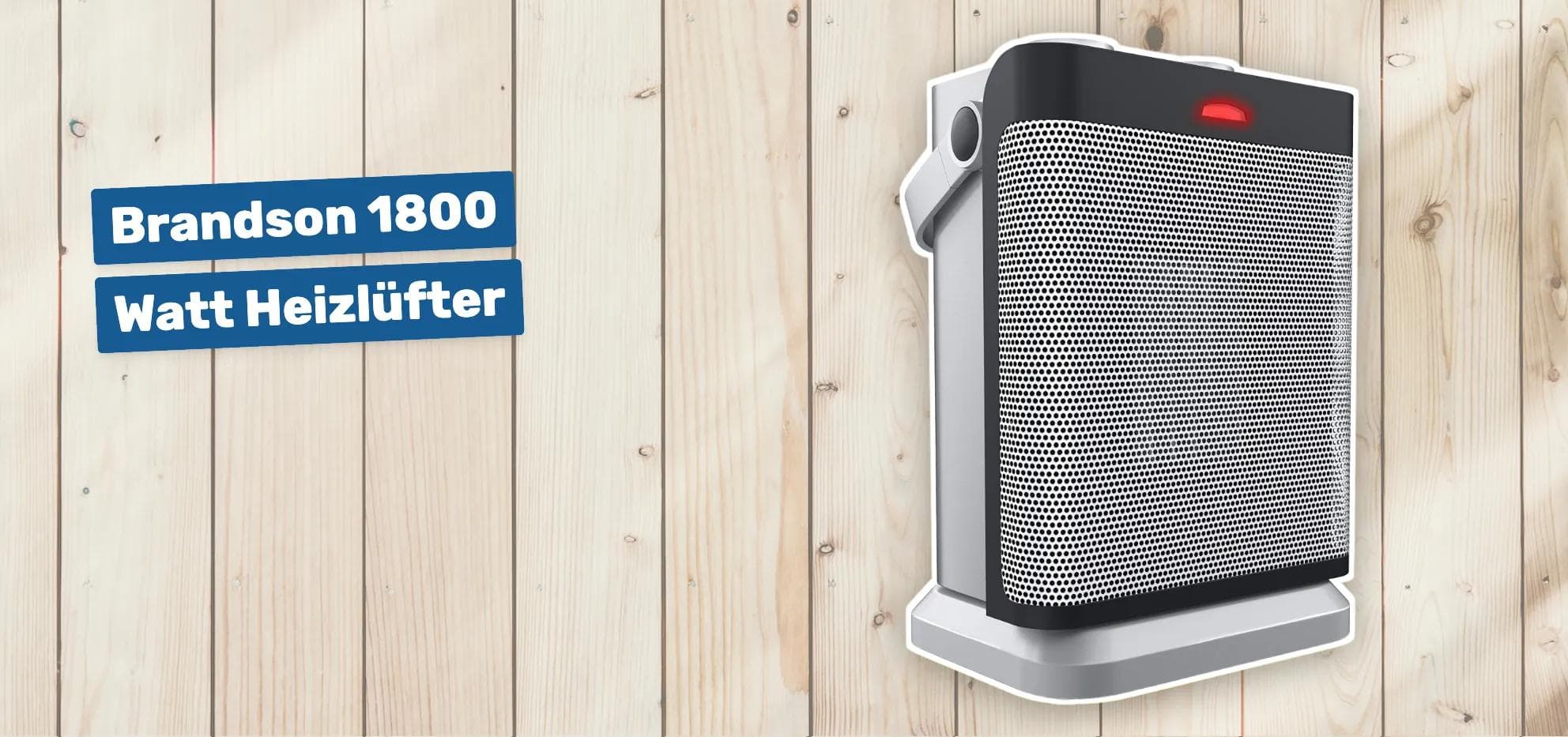 Brandson 1800 Watt Heizlüfter