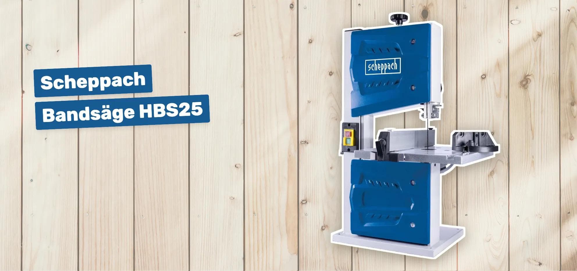 Scheppach Bandsäge HBS25
