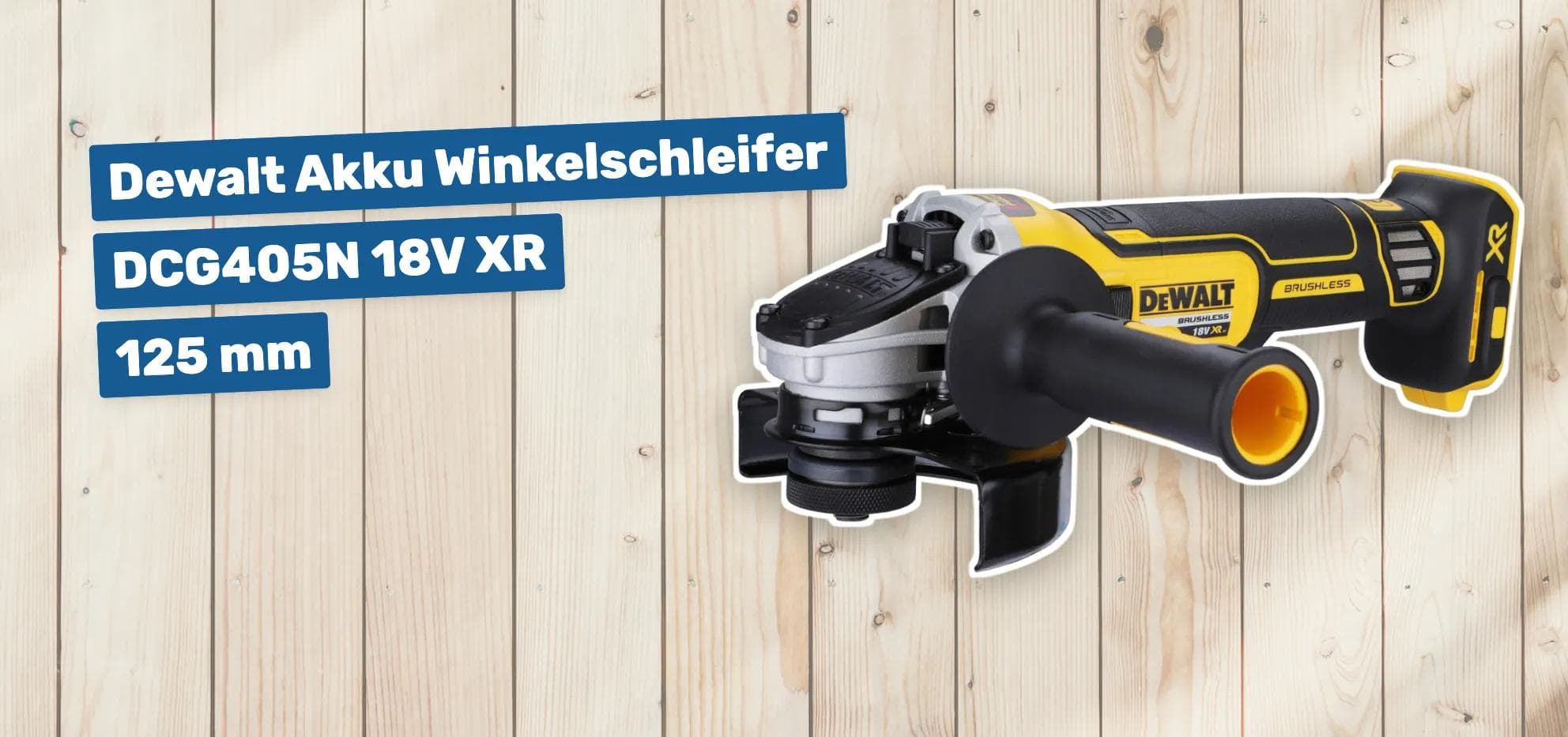 Dewalt Akku Winkelschleifer DCG405N 18V XR 125 mm
