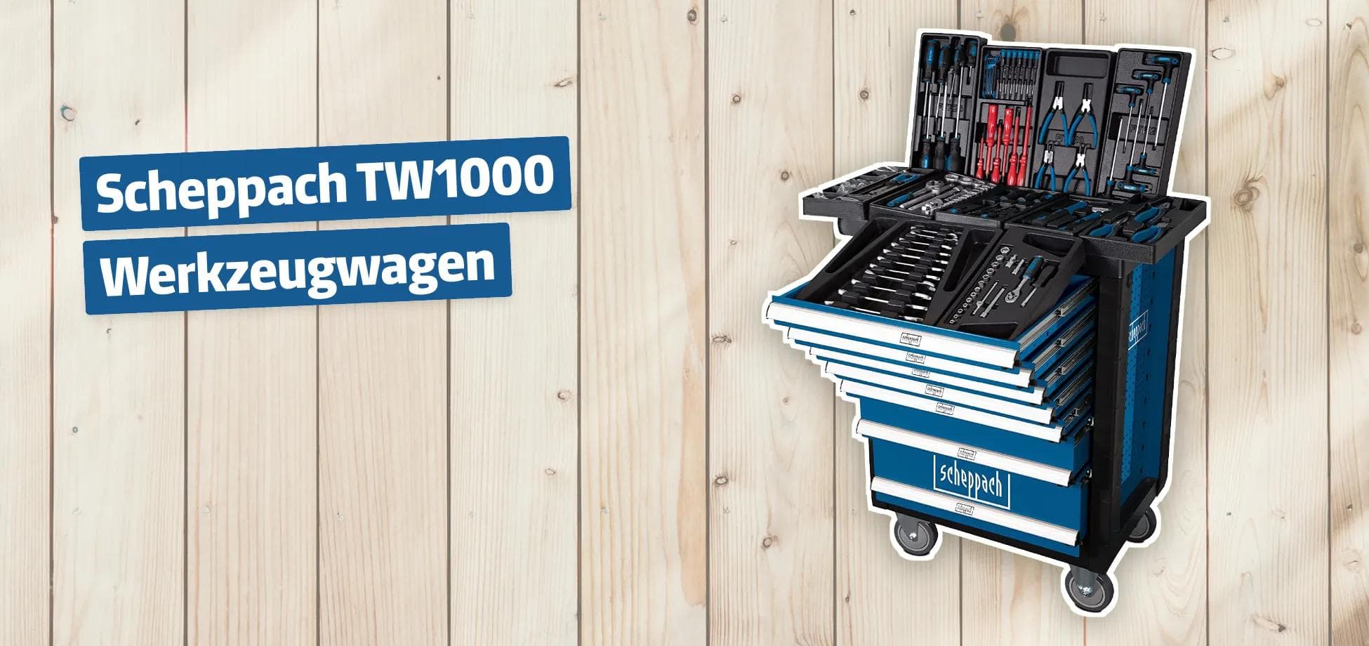 Scheppach TW1000 Werkzeugwagen