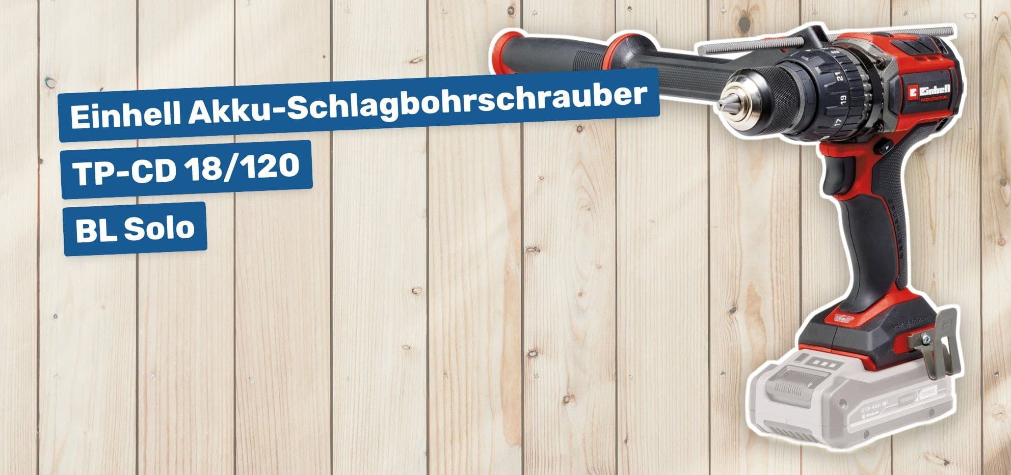 Einhell Akku-Schlagbohrschrauber TP-CD 18/120 BL Solo