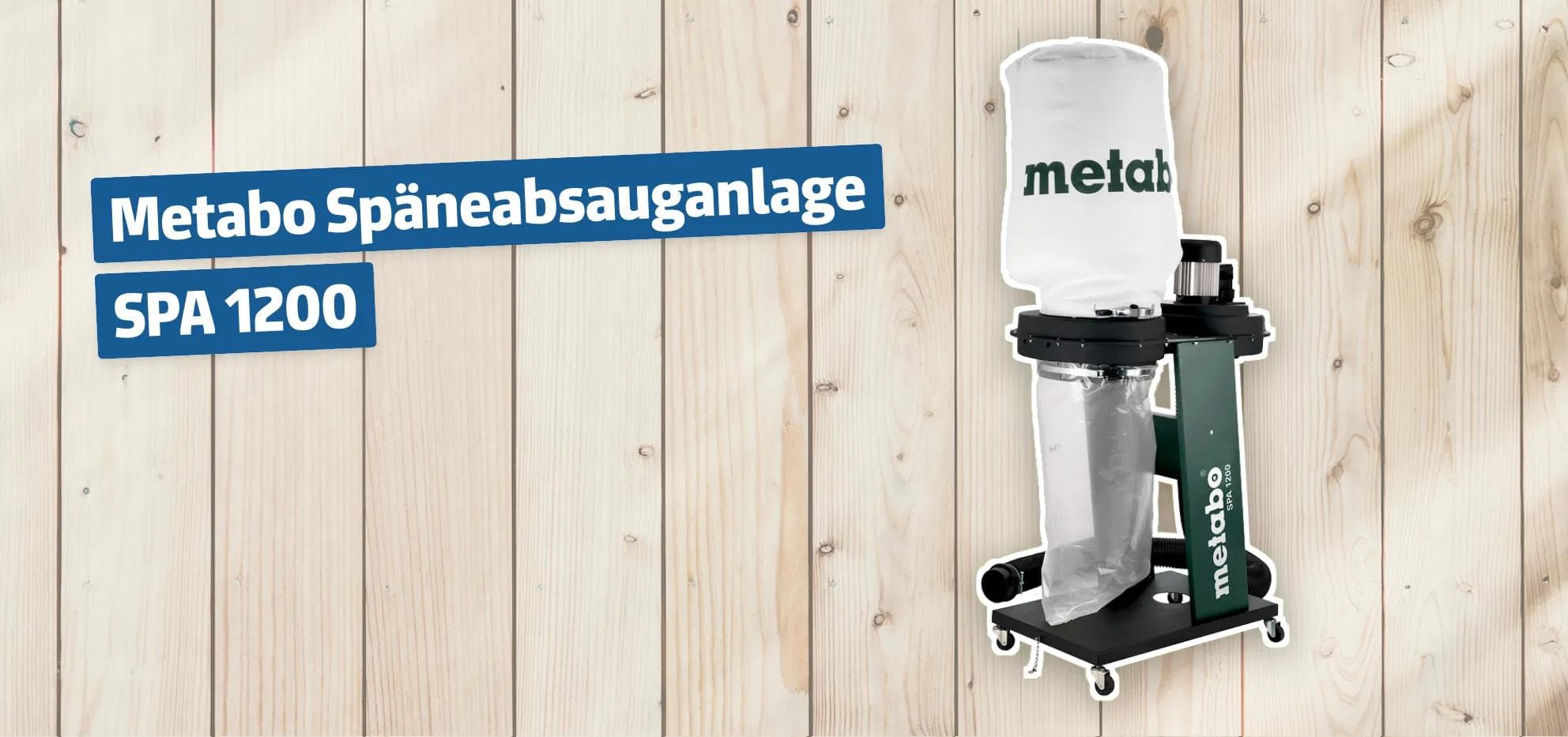 Metabo Späneabsauganlage SPA 1200