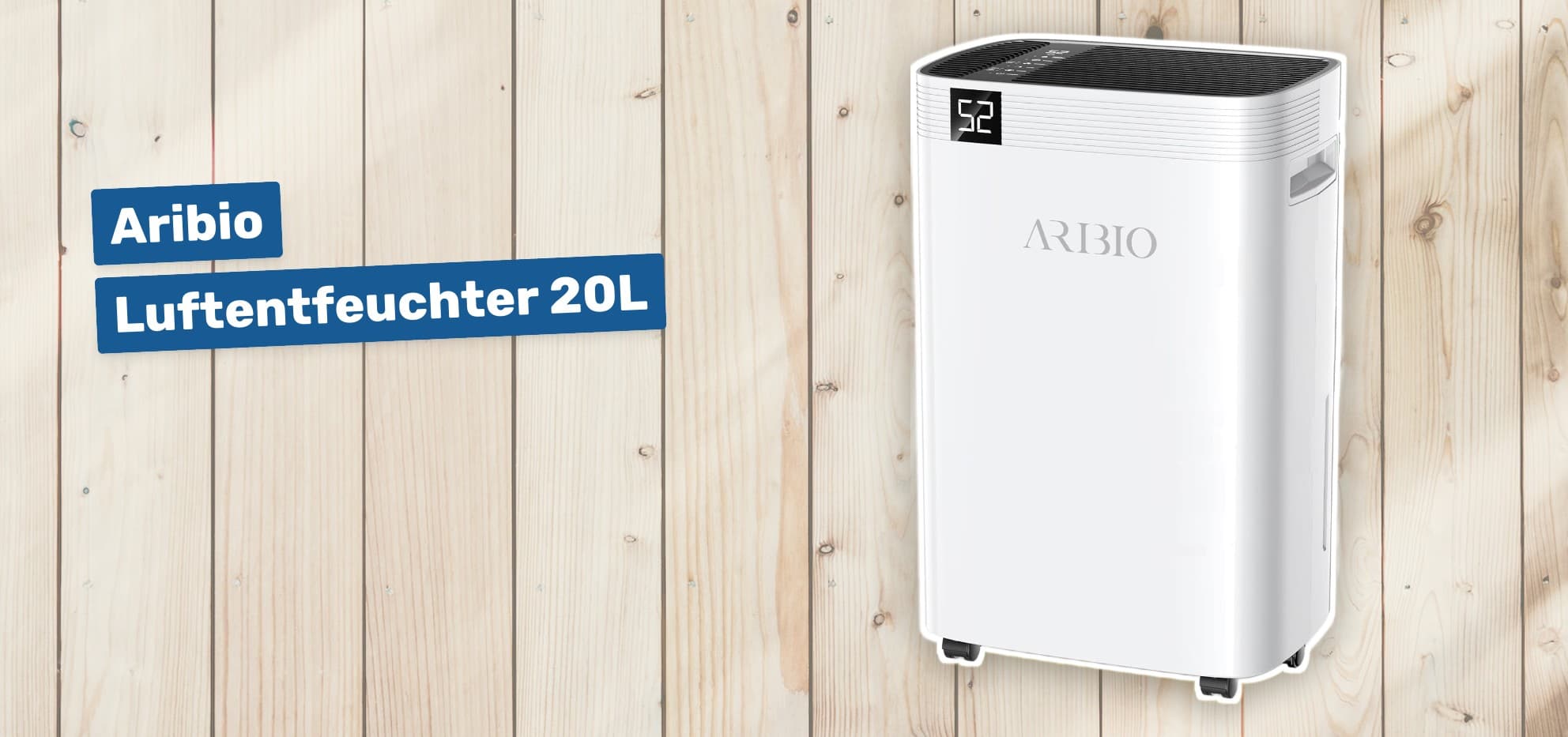 Aribio Luftentfeuchter 20L