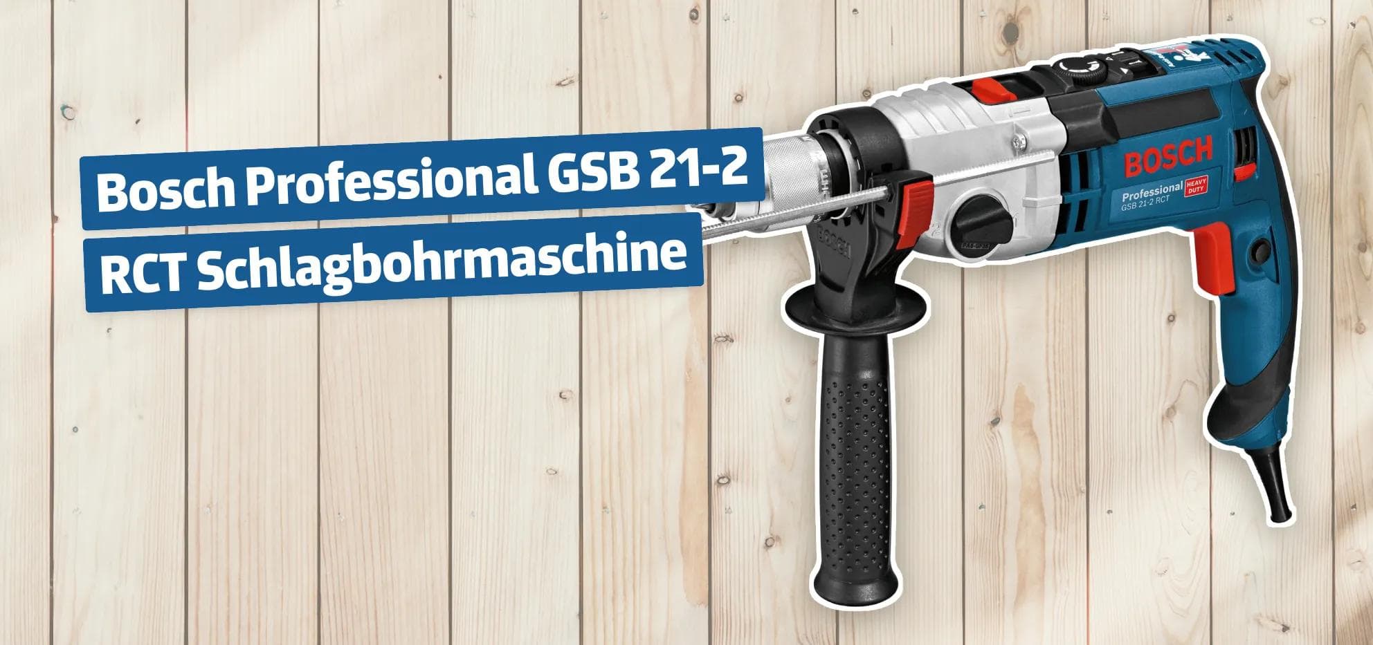 Bosch Professional GSB 21-2 RCT Schlagbohrmaschine
