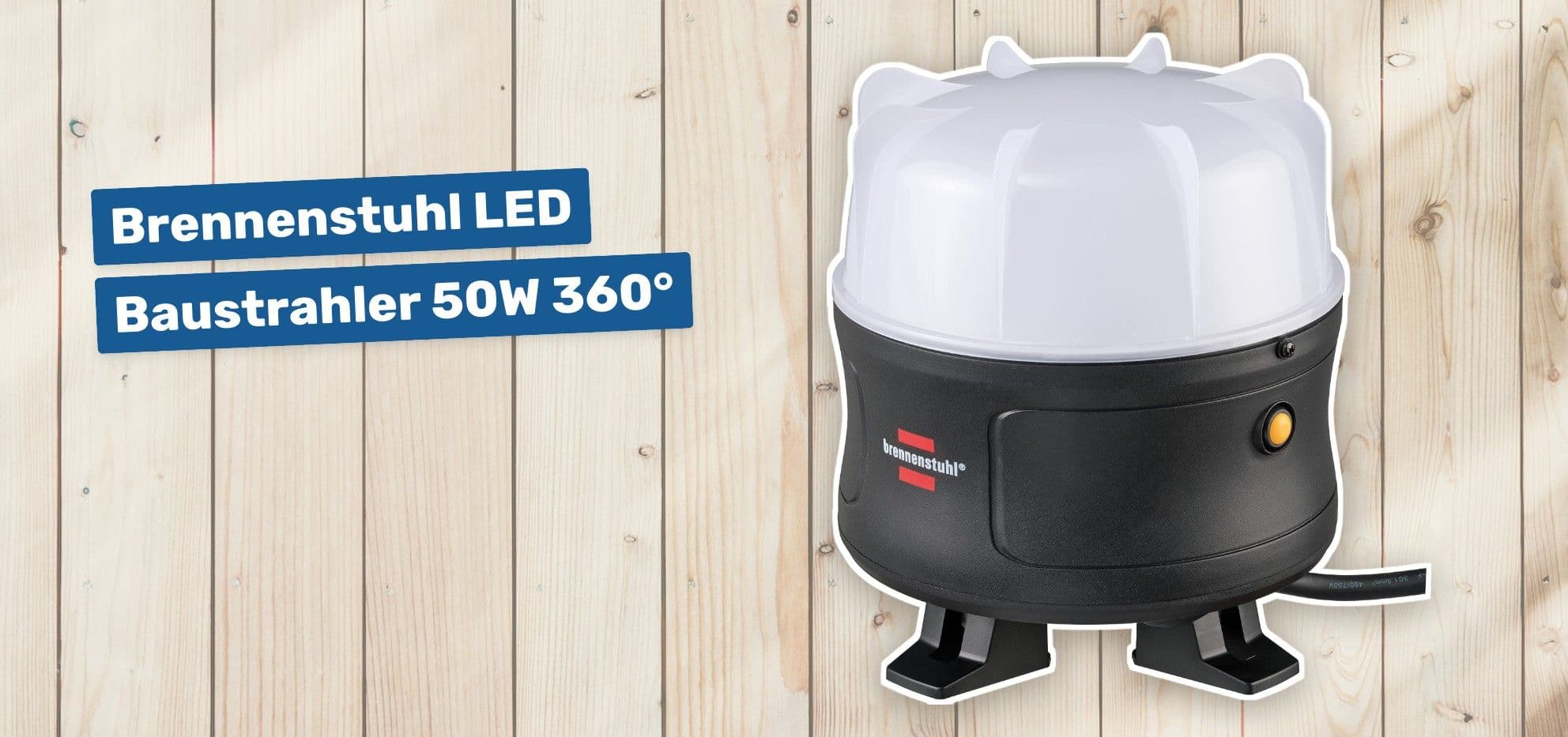 Brennenstuhl LED Baustrahler 50W 360°