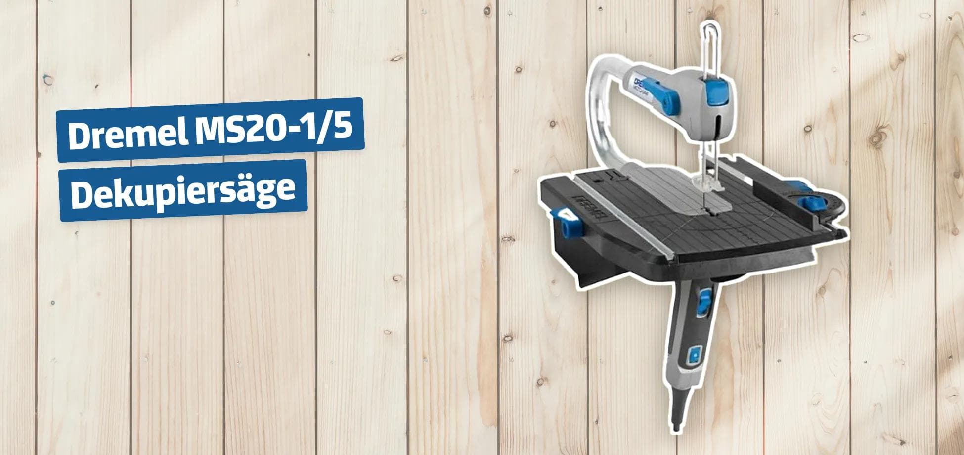 Dremel MS20-1/5 Dekupiersäge