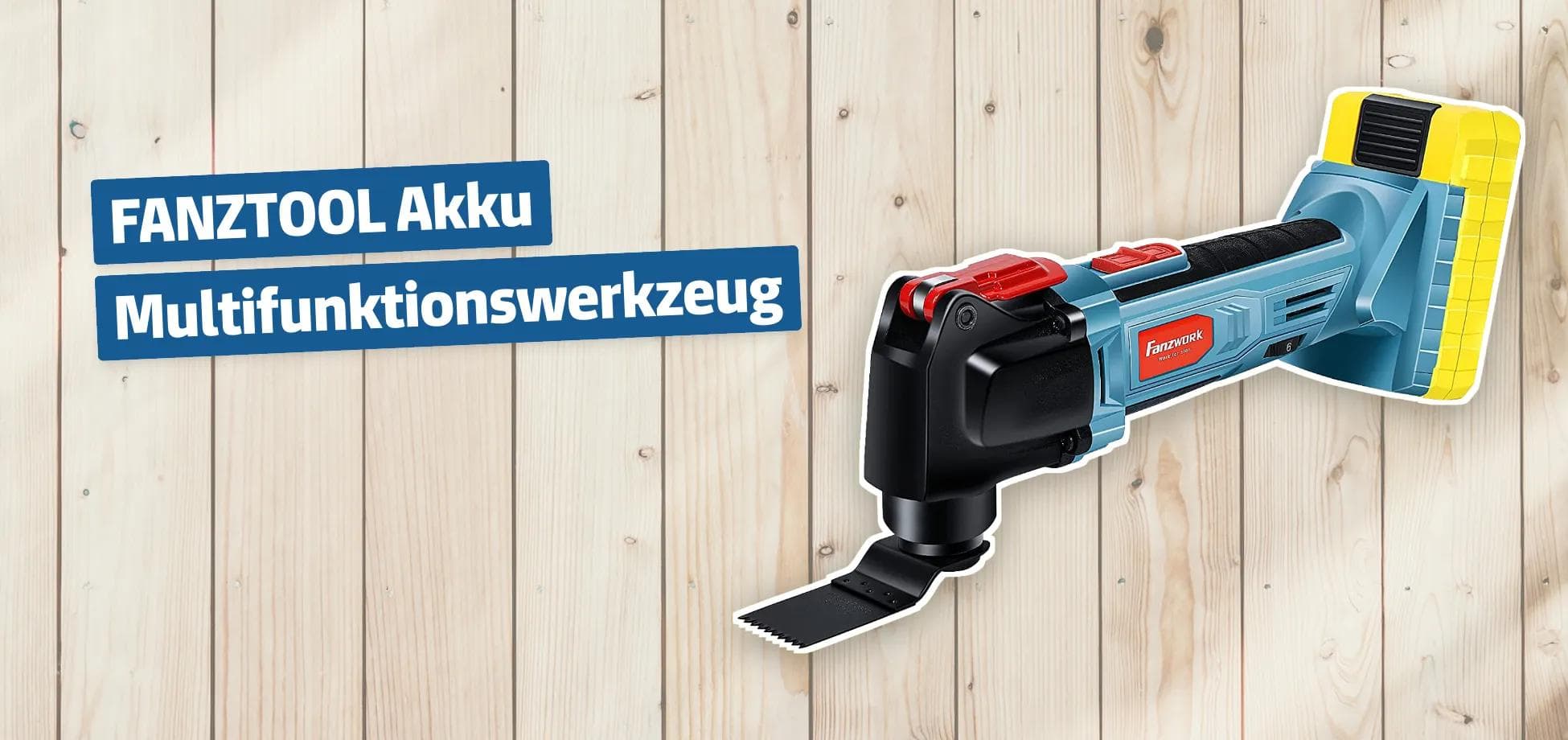 FANZTOOL Akku Multifunktionswerkzeug