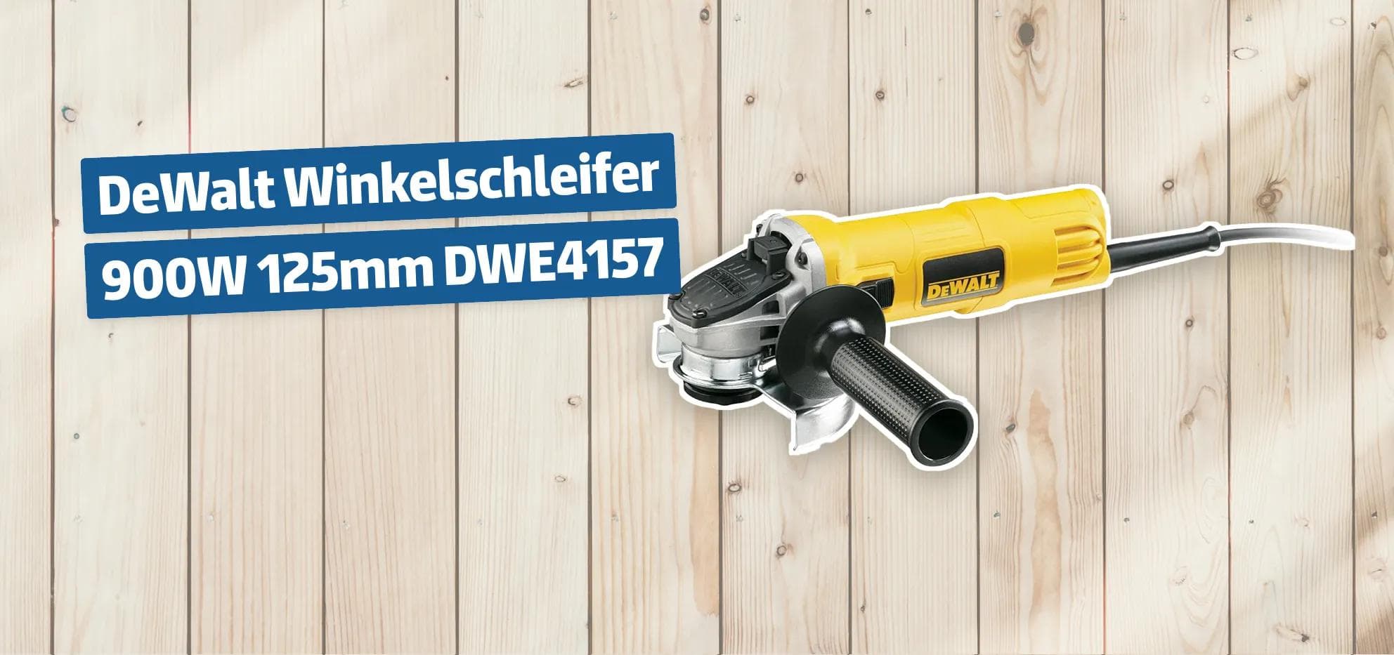 DeWalt Winkelschleifer 900W 125mm DWE4157