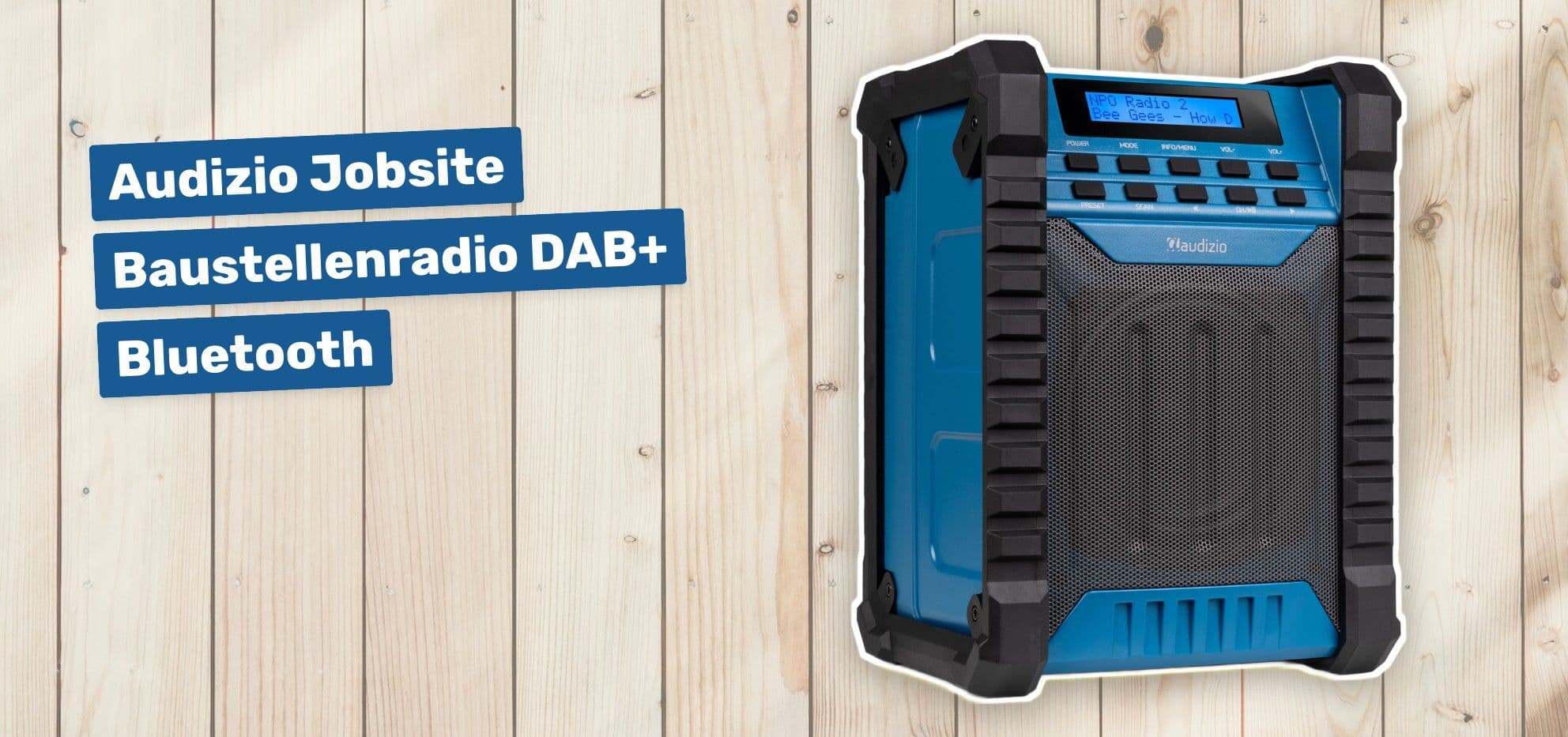 Audizio Jobsite Baustellenradio
