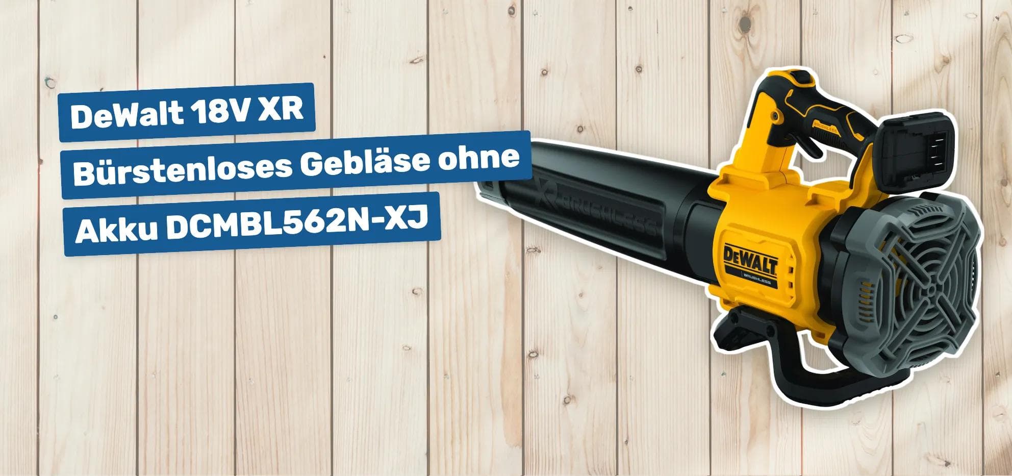 DeWalt 18V XR Bürstenloses Gebläse ohne Akku DCMBL562N-XJ