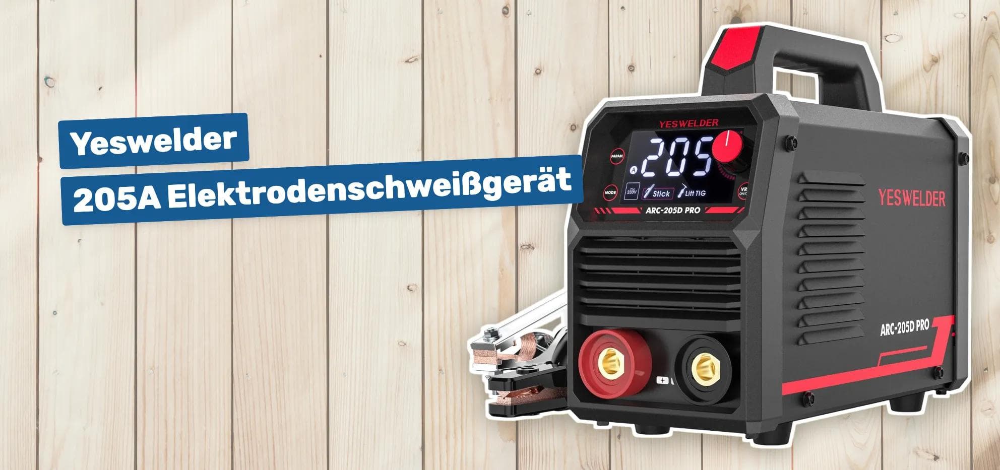 Yeswelder 205A Elektrodenschweißgerät