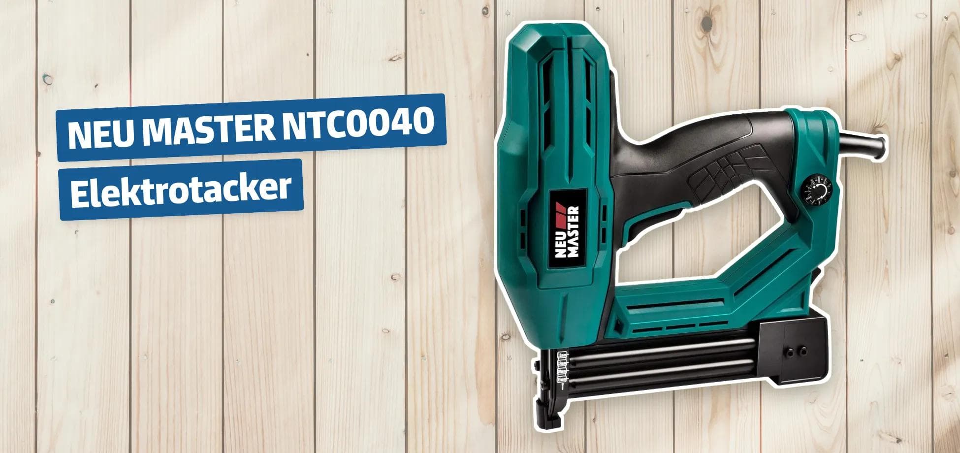 NEU MASTER NTC0040 Elektrotacker