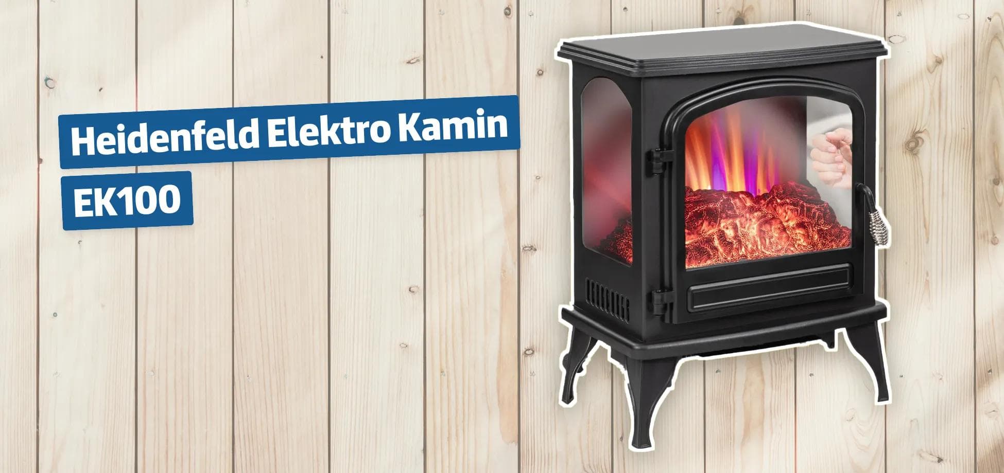 Heidenfeld Elektro Kamin EK100