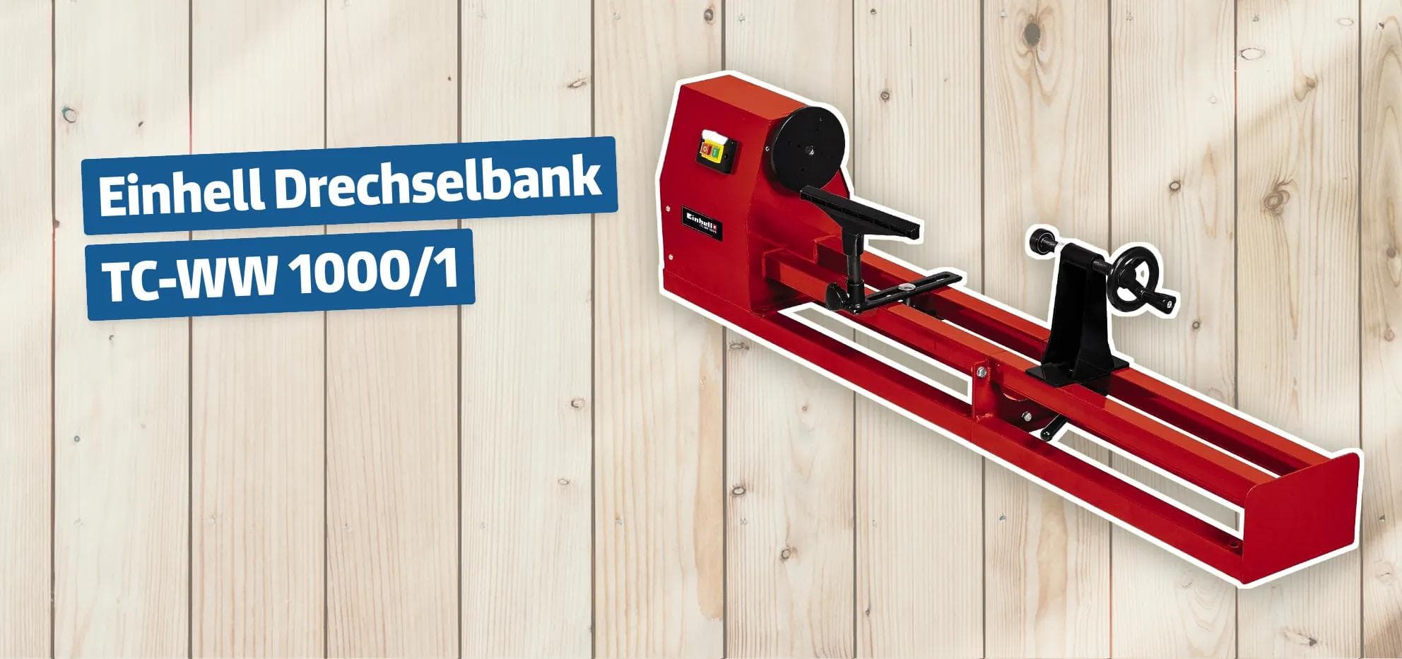 Einhell Drechselbank TC-WW 1000/1