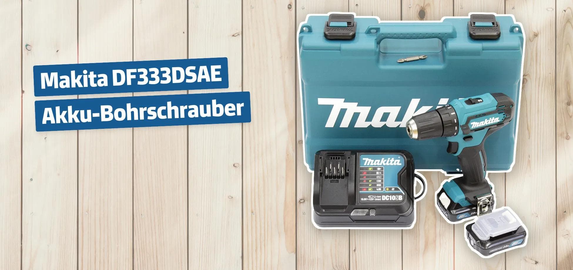 Makita DF333DSAE Akku-Bohrschrauber
