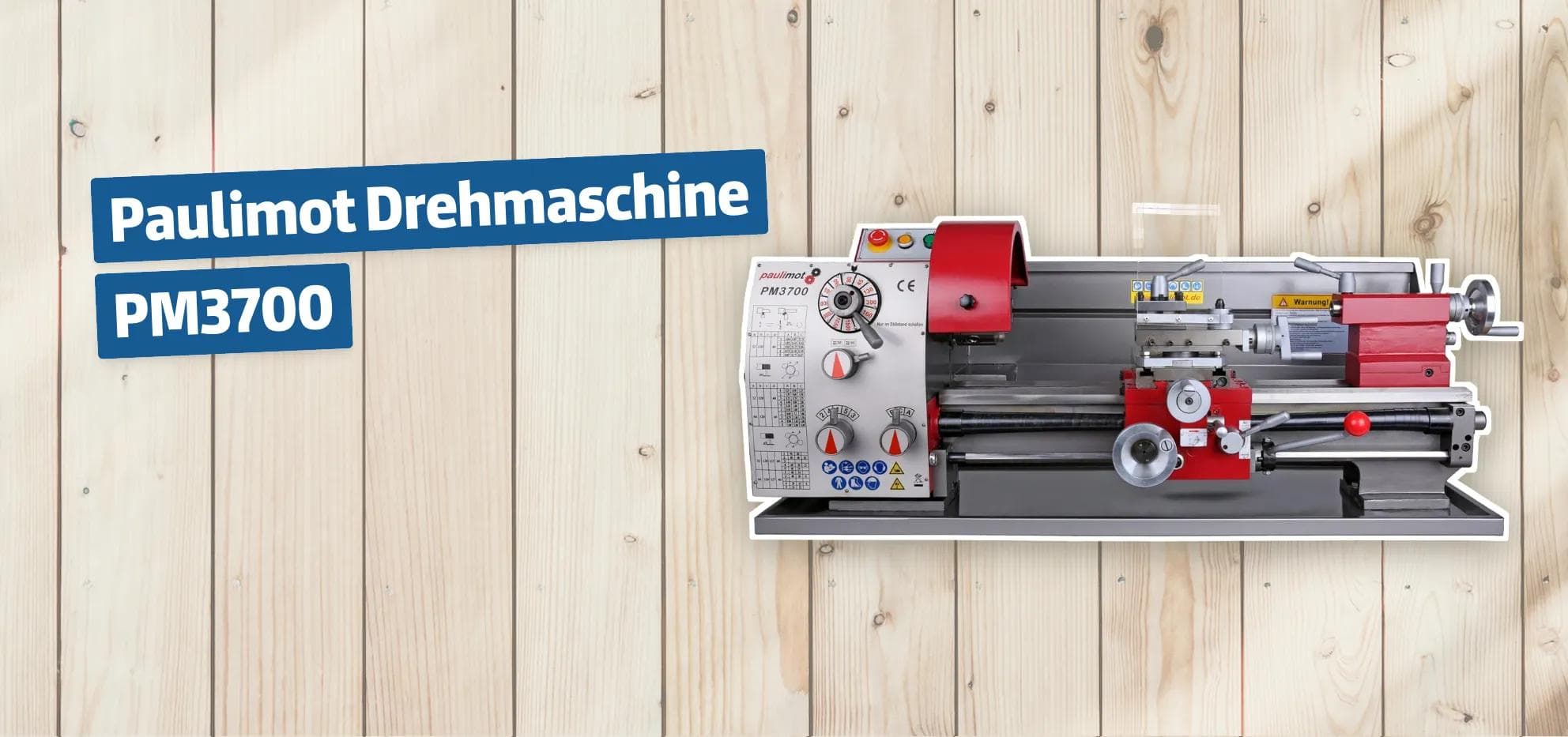 Paulimot Drehmaschine PM3700