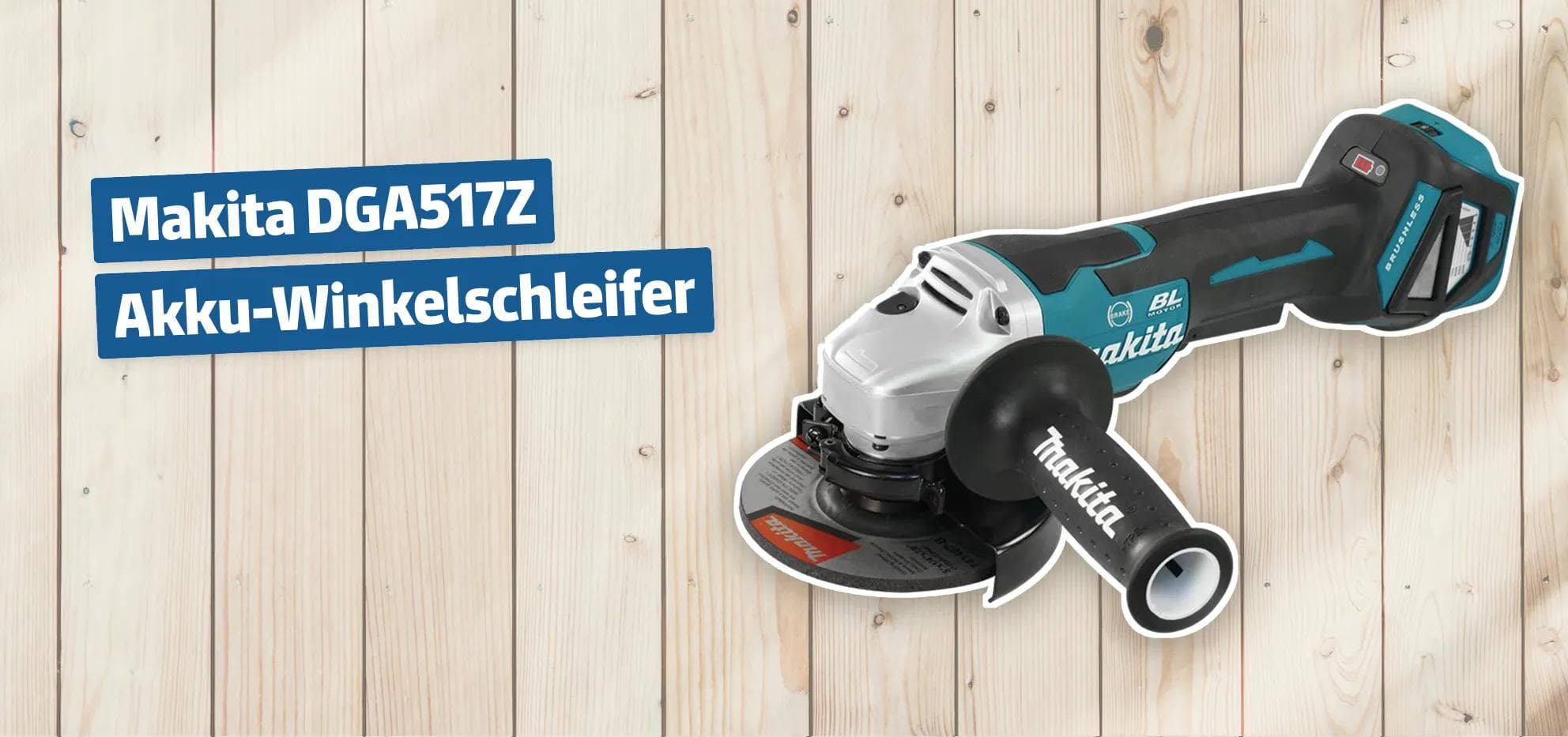 Makita DGA517Z Akku-Winkelschleifer