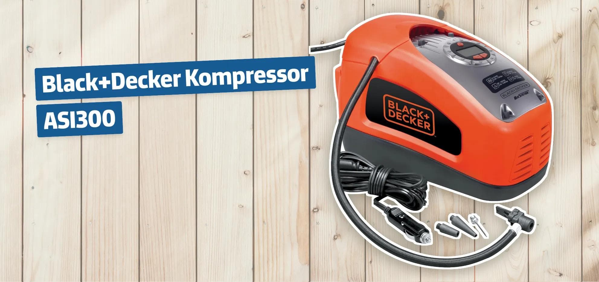 Black+Decker Kompressor ASI300