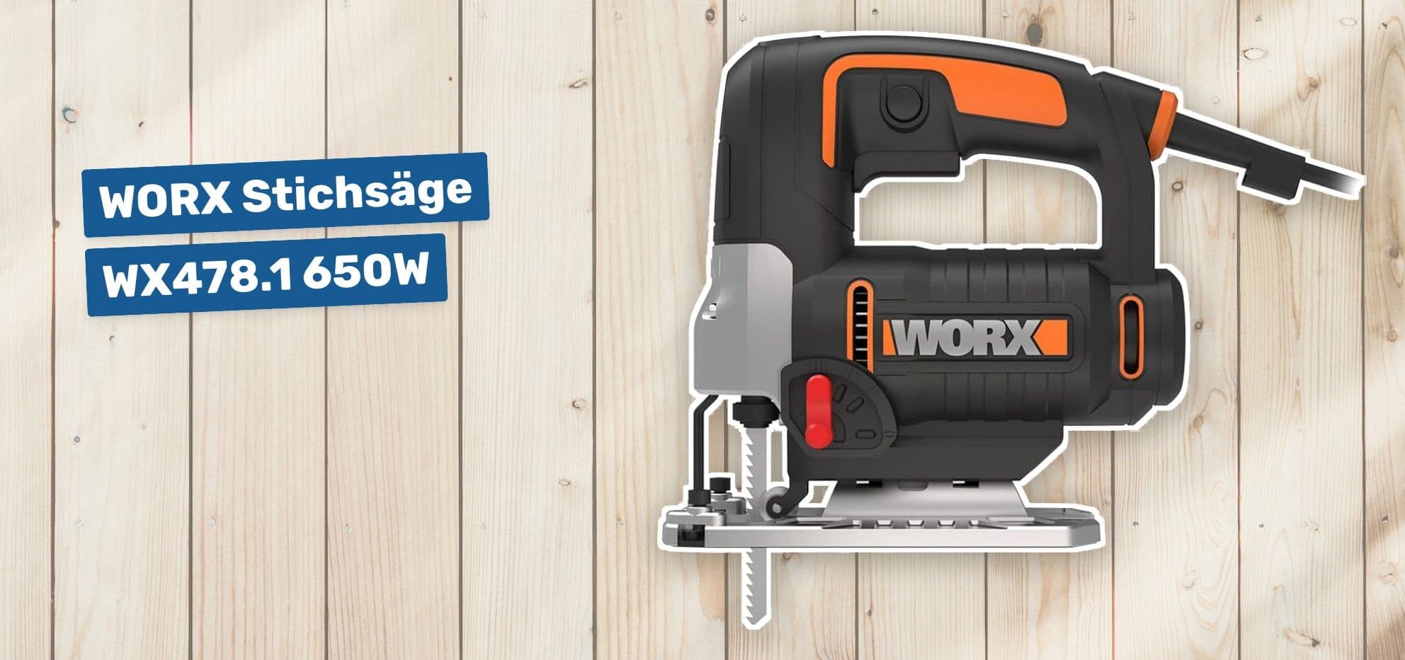 WORX Stichsäge WX478.1 650W