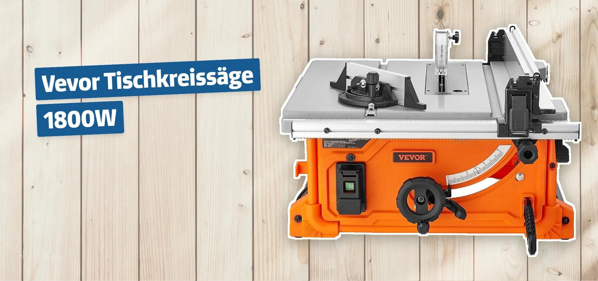 Vevor Tischkreissäge 1800W