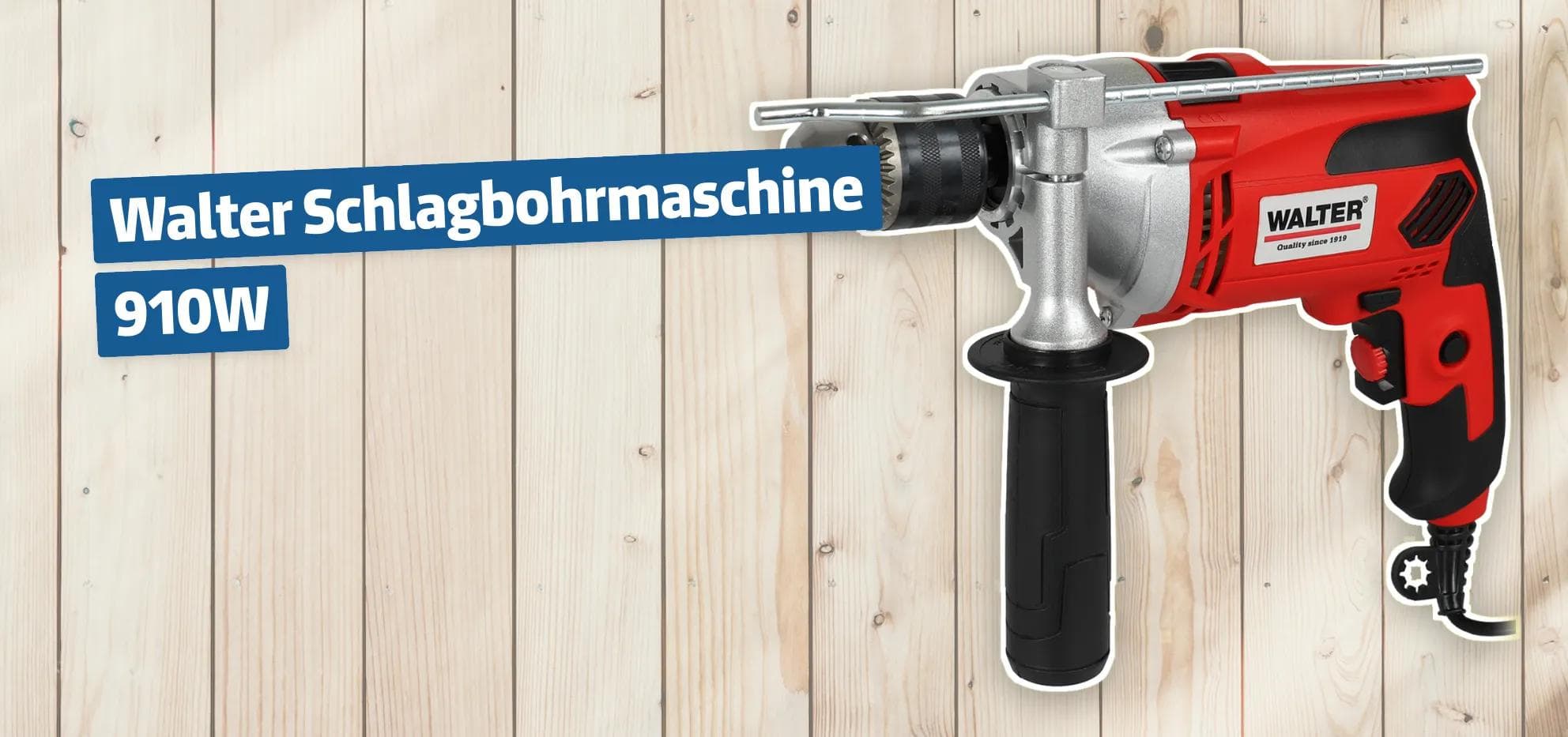 Walter Schlagbohrmaschine 910W