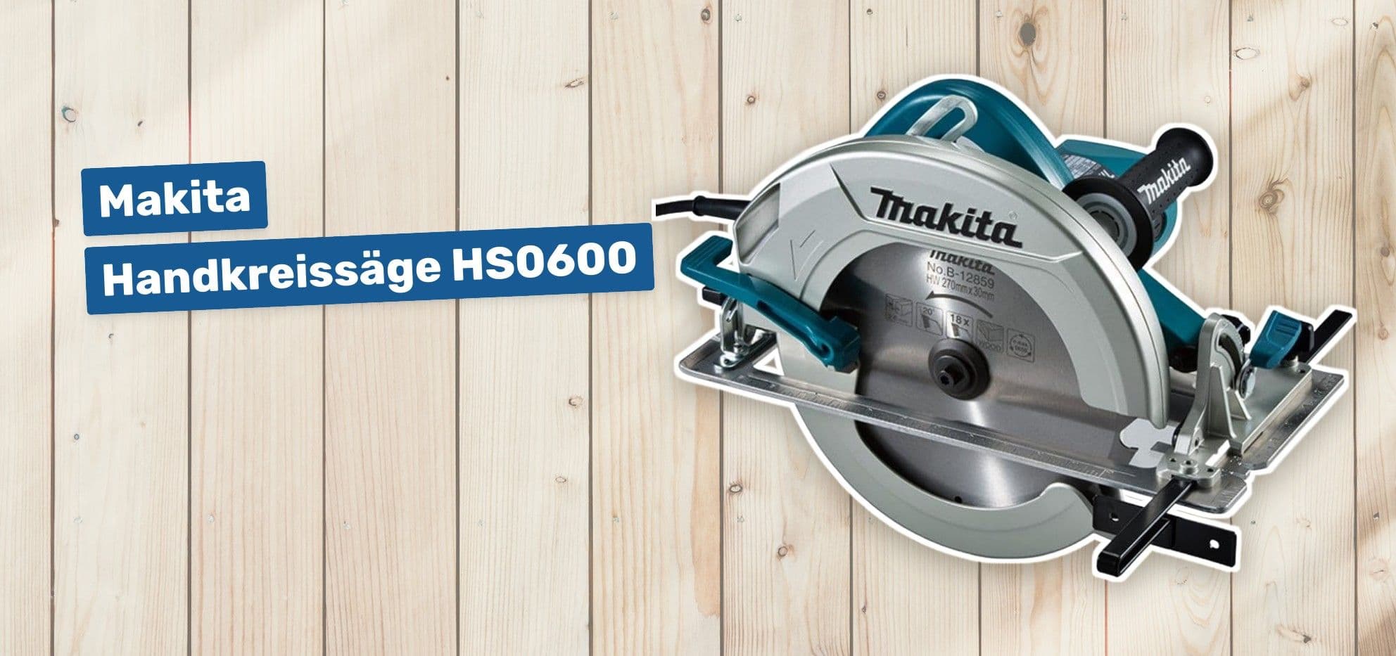 Makita Handkreissäge HS0600