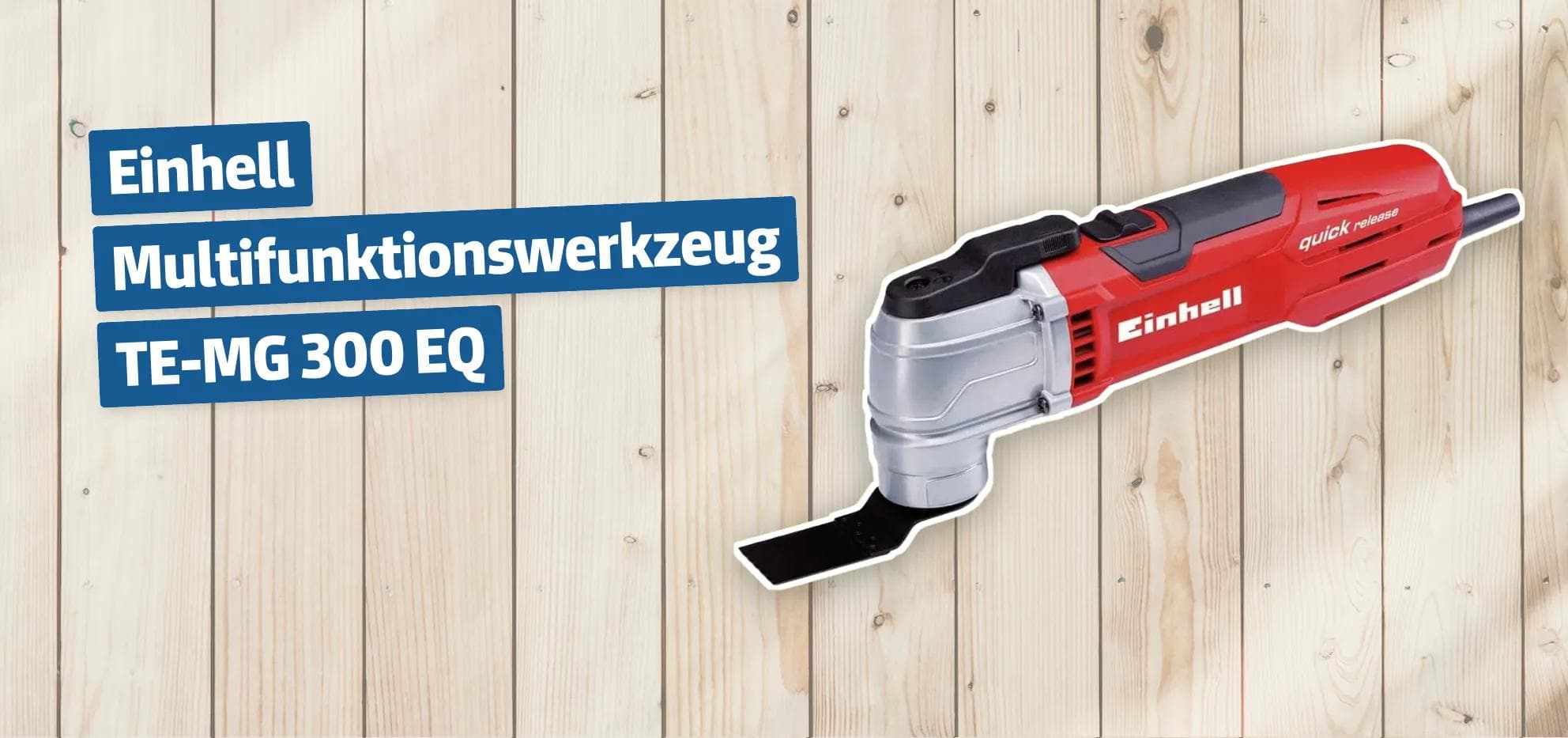 Einhell Multifunktionswerkzeug TE-MG 300 EQ