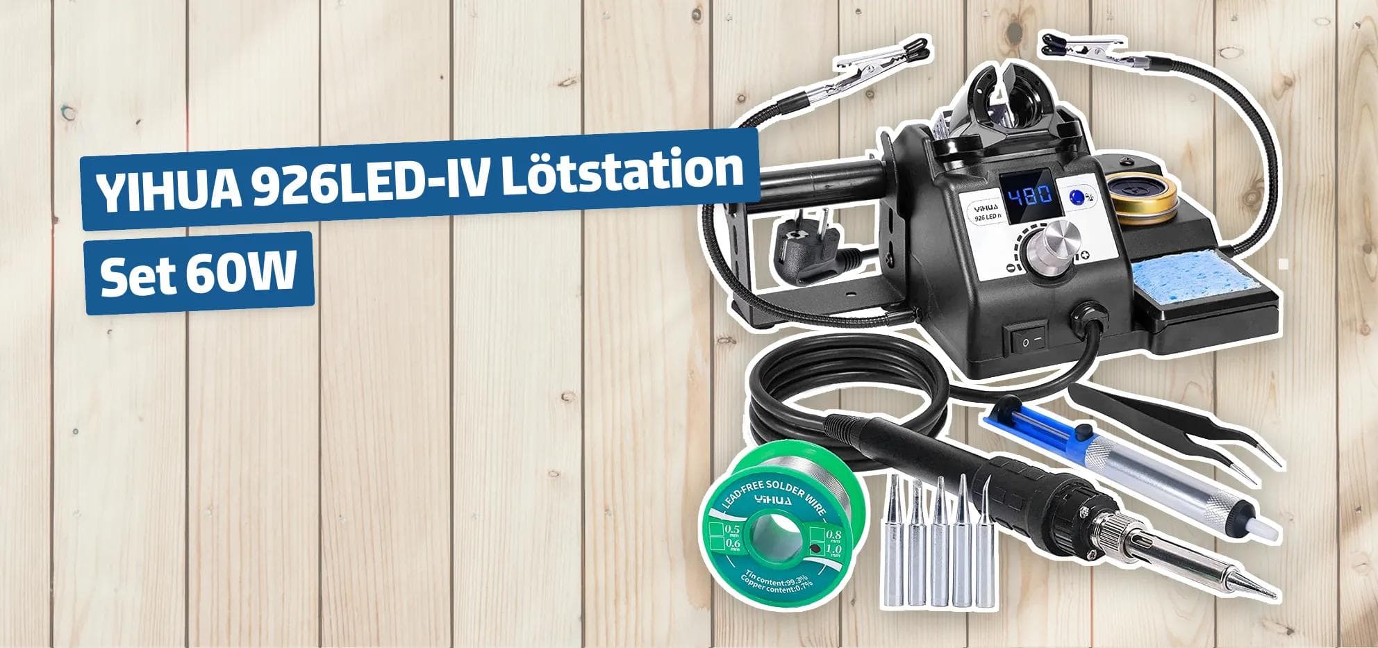 YIHUA 926LED-IV Lötstation Set 60W
