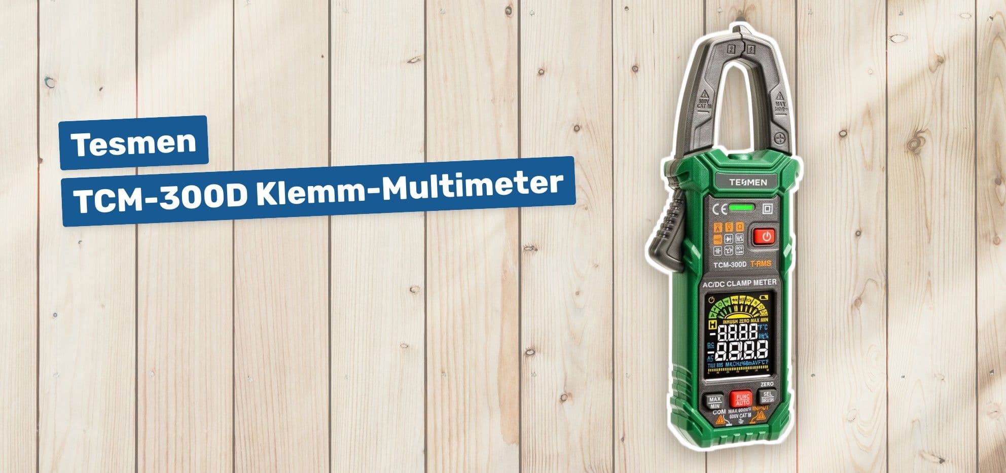 Tesmen TCM-300D Klemm-Multimeter