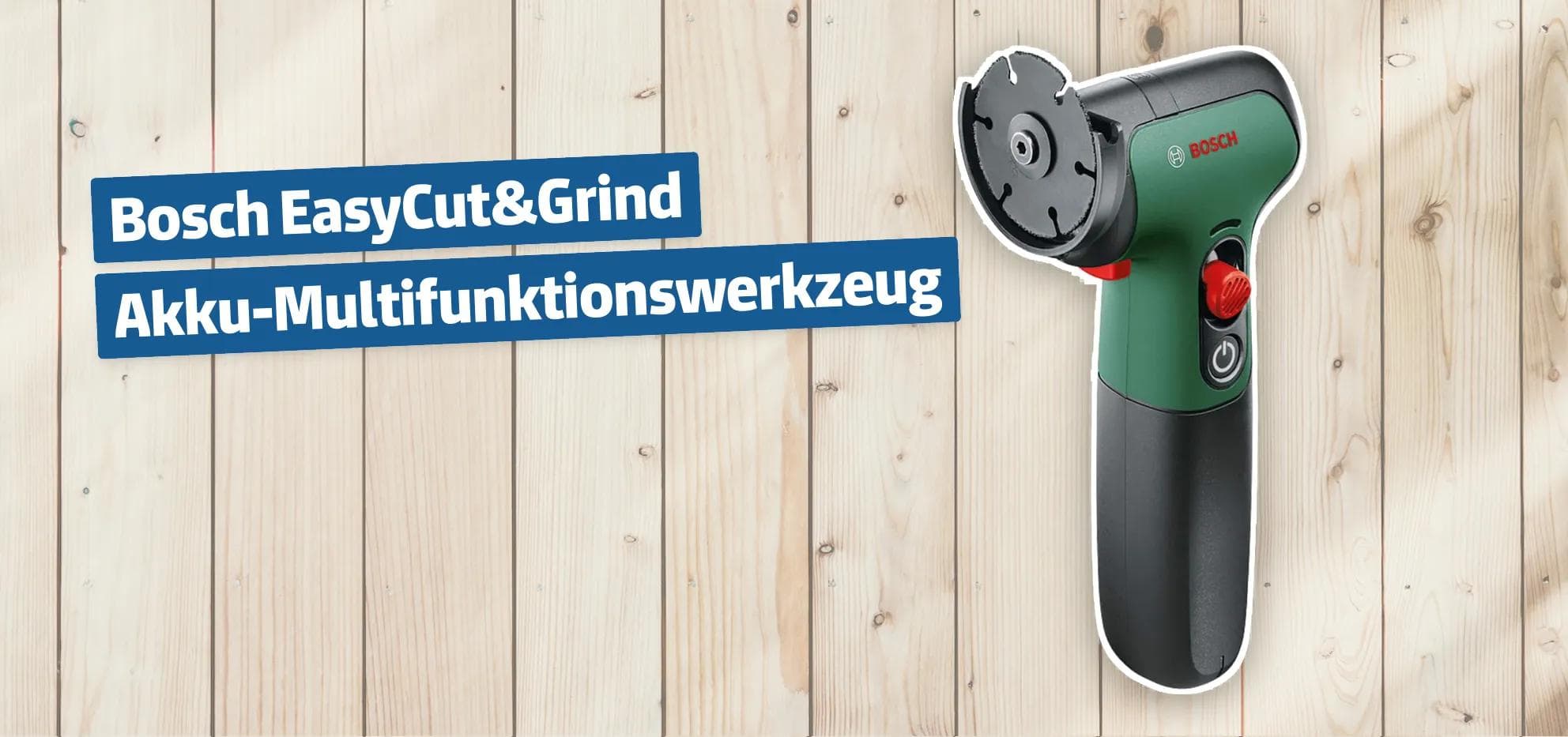 Bosch EasyCut&Grind Akku-Multifunktionswerkzeug