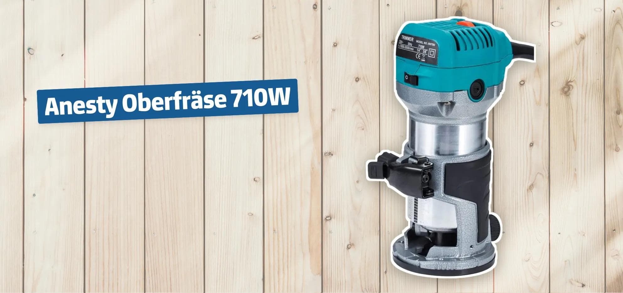 Anesty Oberfräse 710W