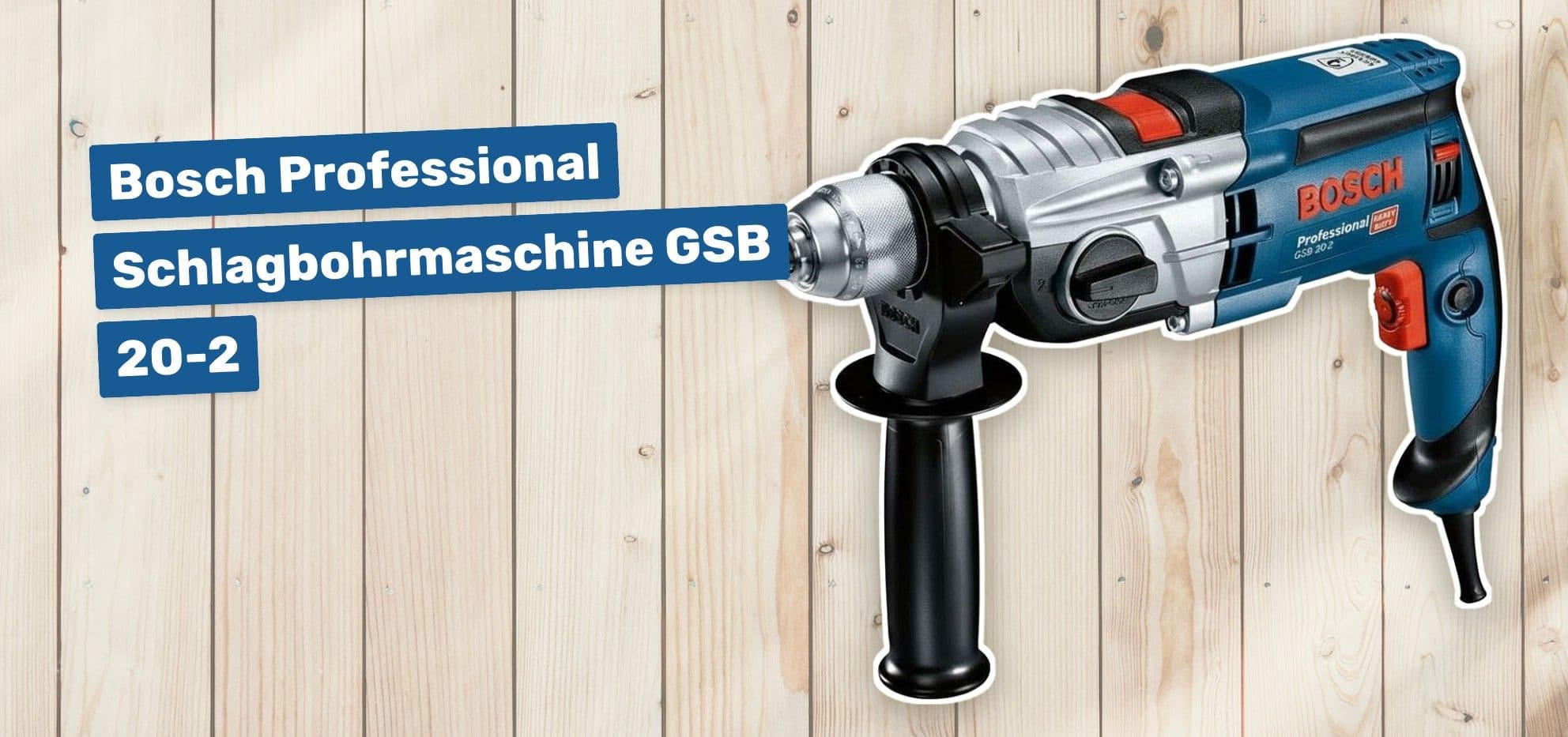 Bosch Professional Schlagbohrmaschine GSB 20-2