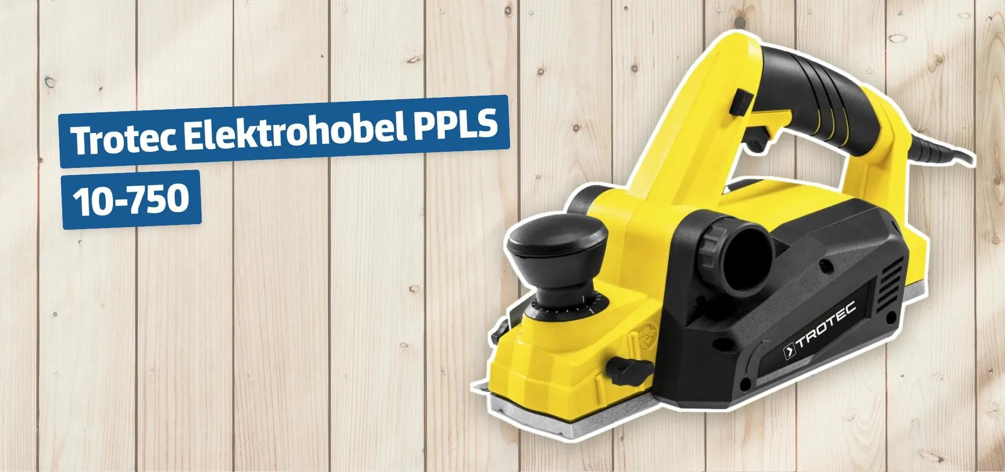 Trotec Elektrohobel PPLS 10‑750