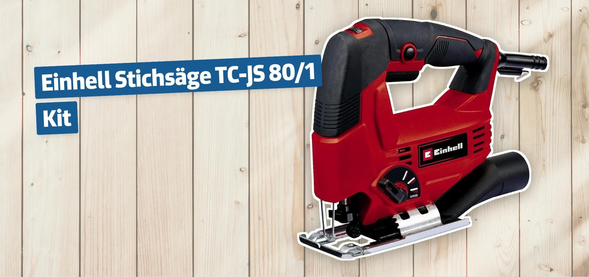 Einhell Stichsäge TC-JS 80/1 Kit